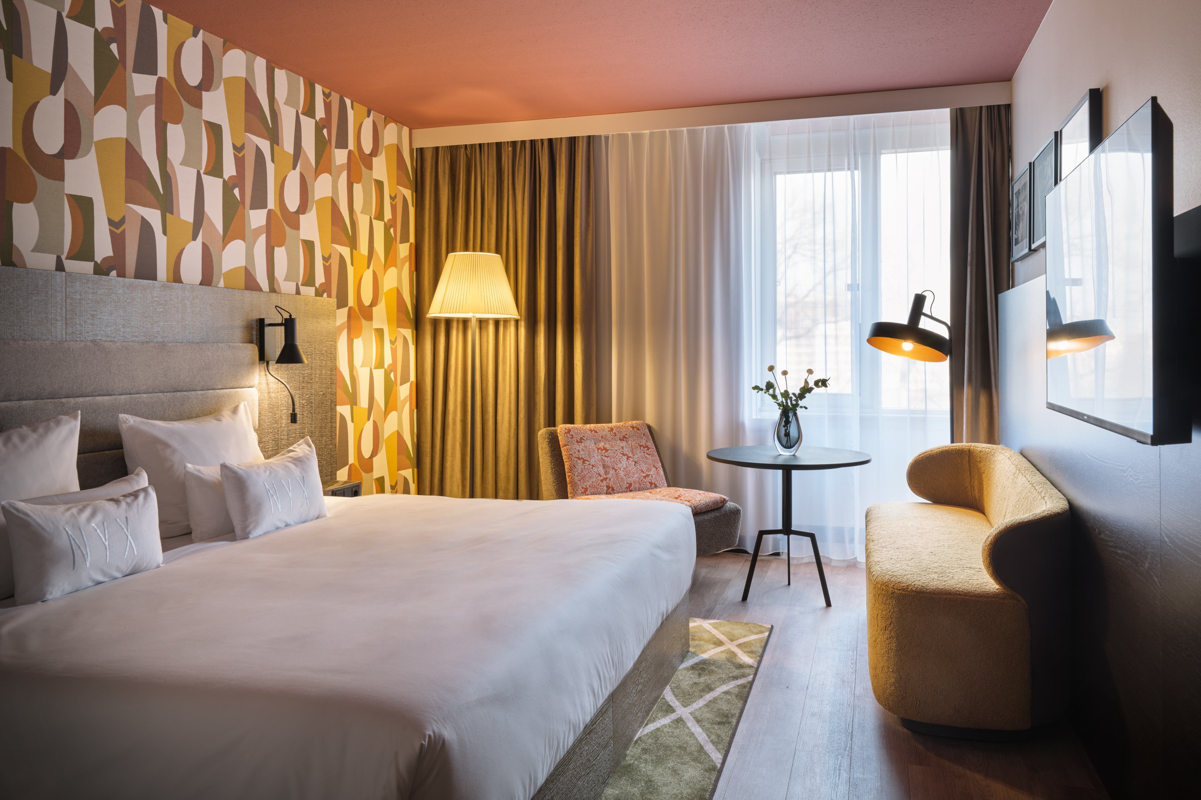 Space, Double Bed, River View
