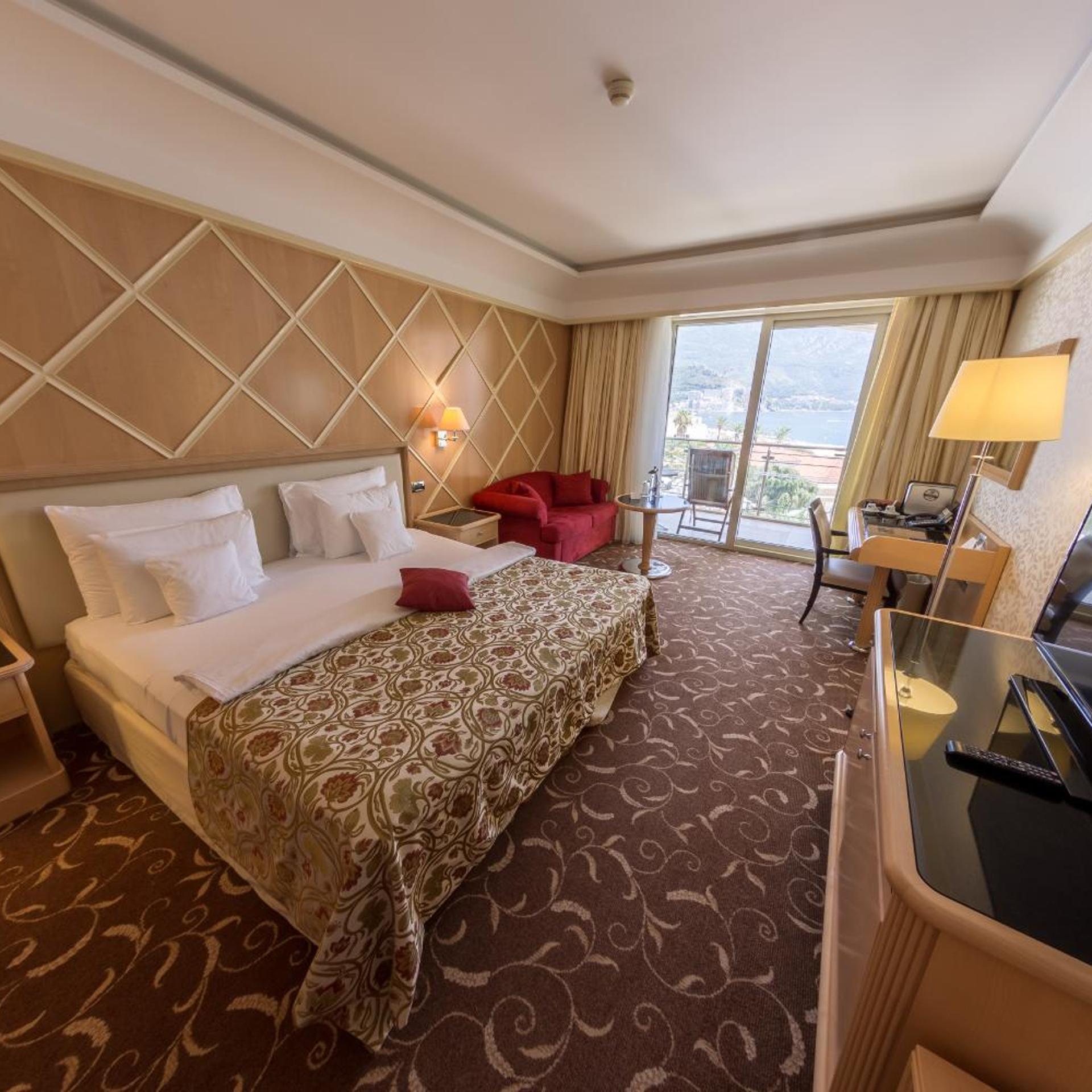 غرفة بريميوم بسرير كينج بإطلالة على البحر، Splendid Conference Spa Resort 3/10