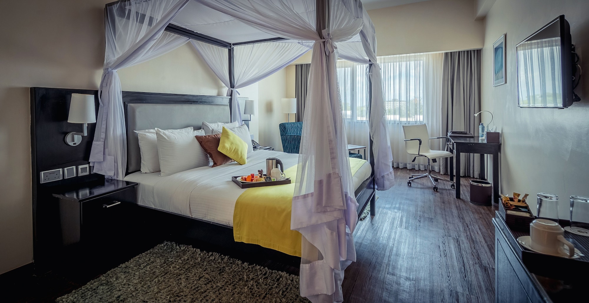 غرفة سوبيريور بسرير كينج، Acacia Premier Hotel 3/4