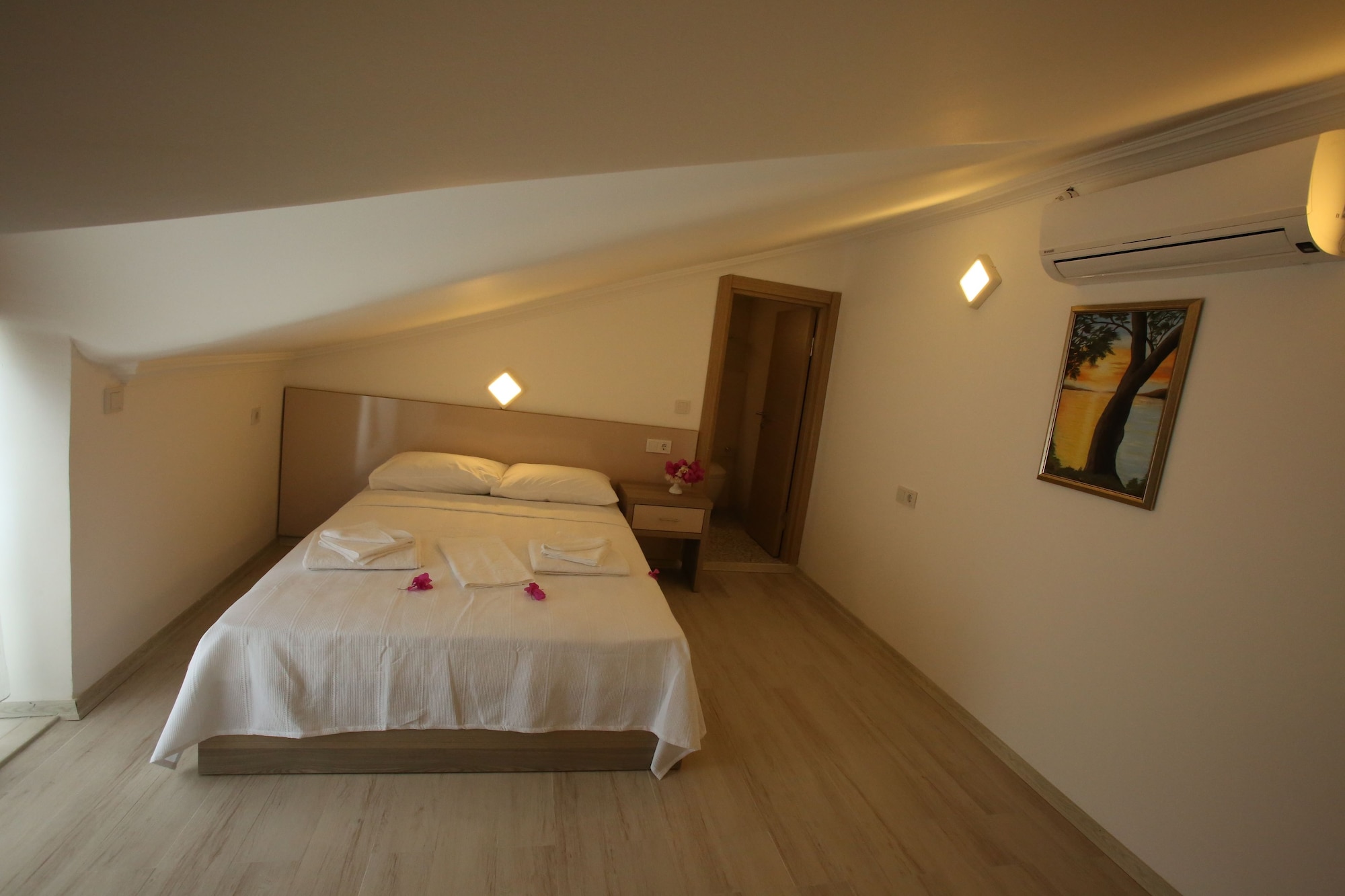 Economy, Double Bed, Mountain View, Attic