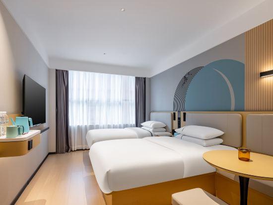 غرفة ديلوكس بسريرين مزدوجين، City Comfort Inn Bama Shouxiang Avenue 3/3