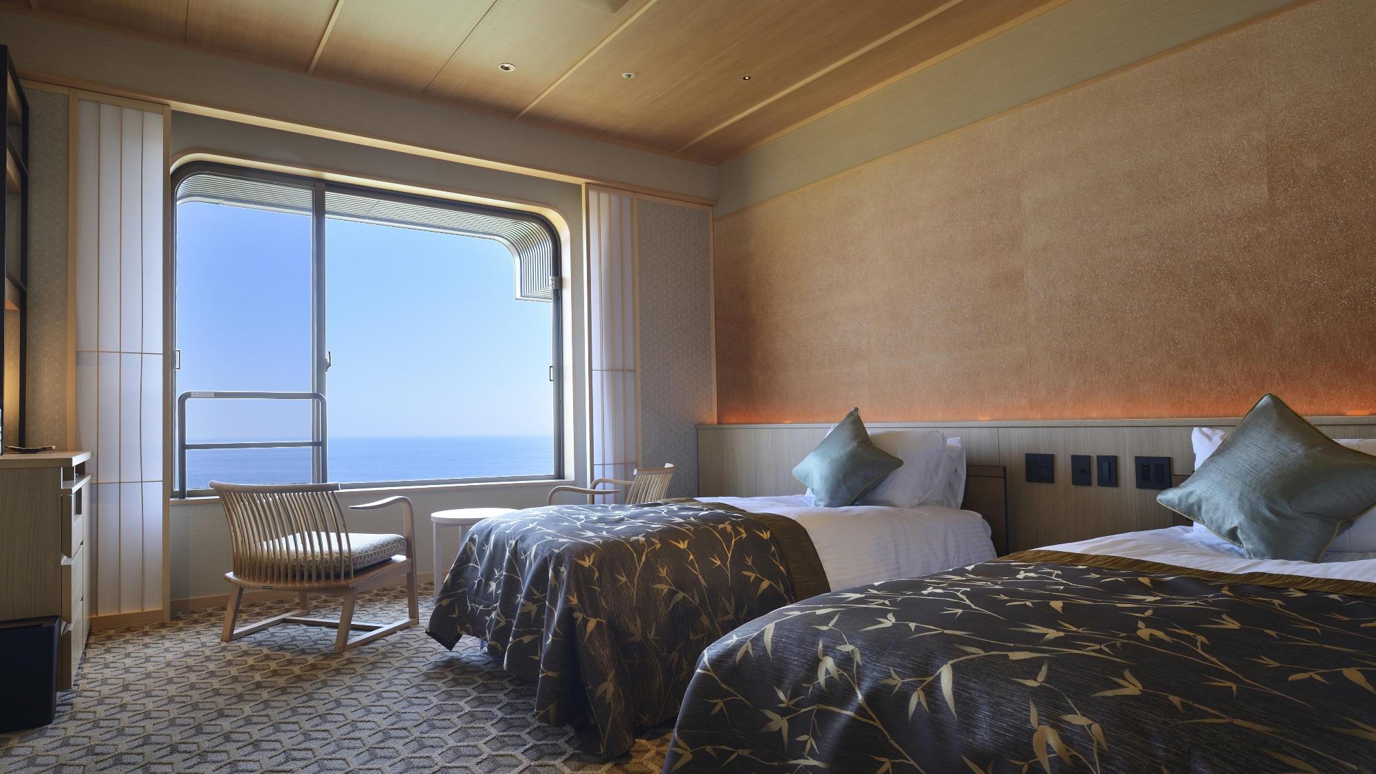 Universal, Superior, Twin Beds, Ocean View