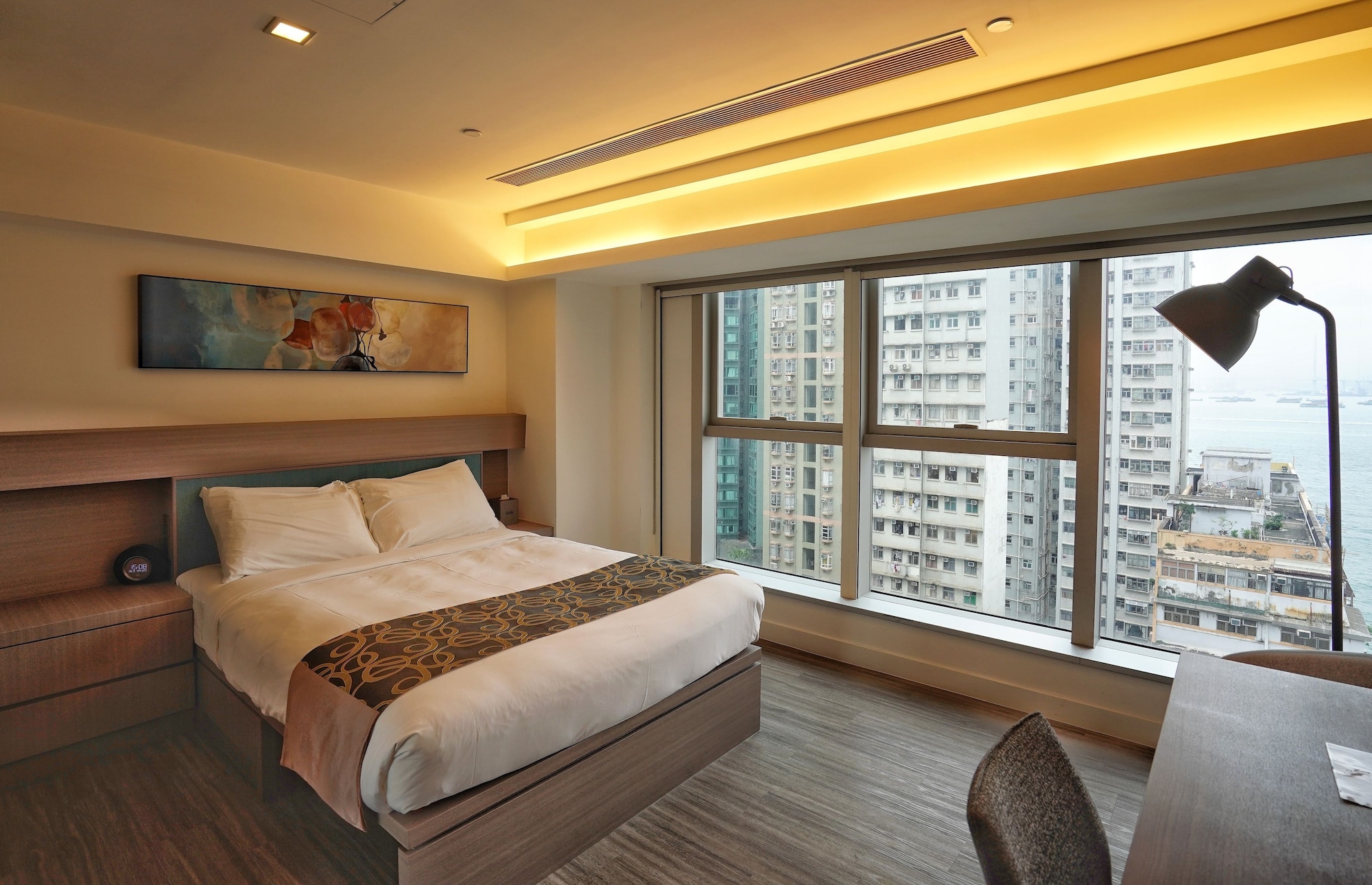 Deluxe, Studio, Queen Bed, Sea View