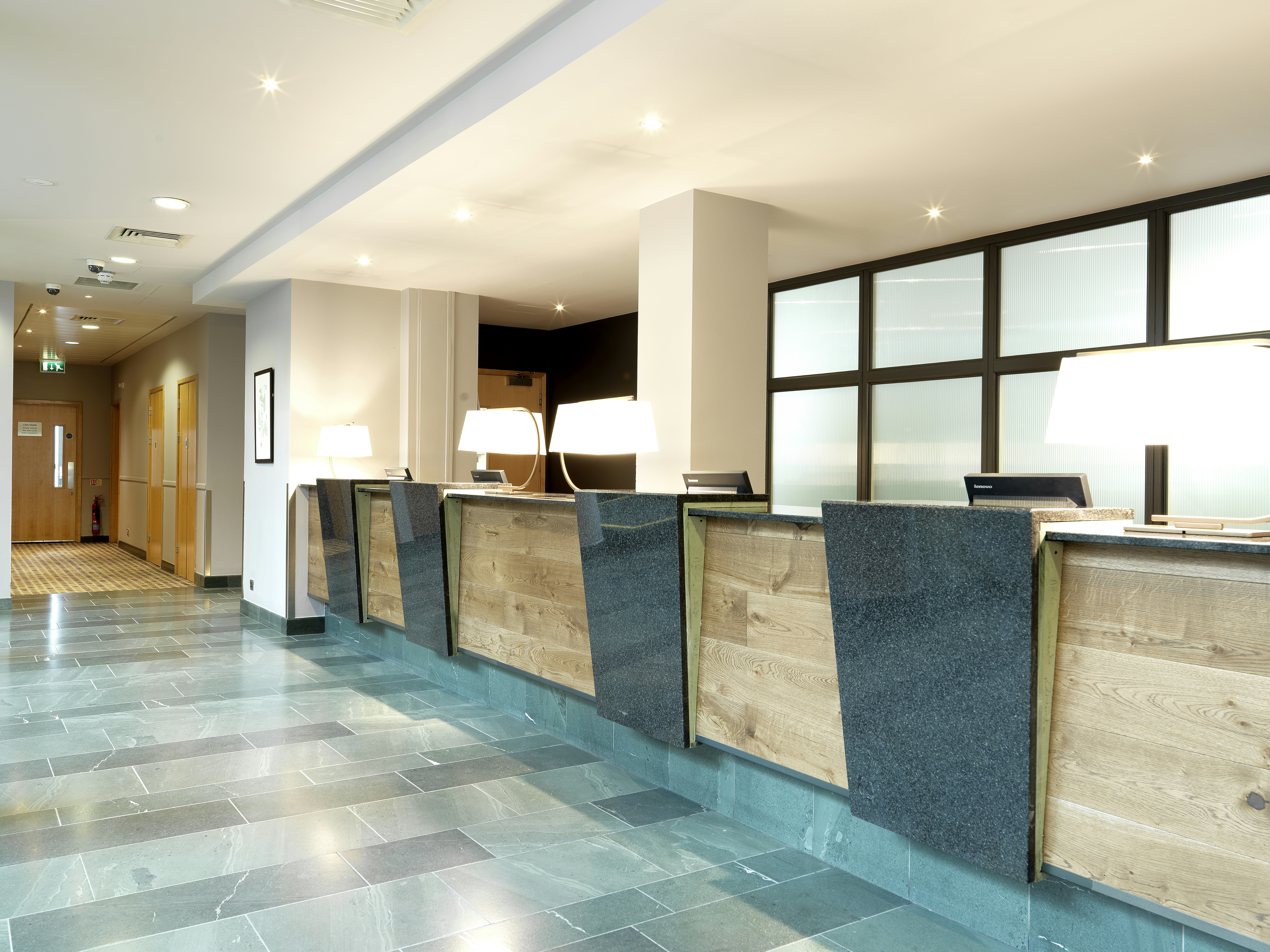 Lobby at Hilton Garden Inn Birmingham Brindleyplace, BIRMINGHAM - UNITED KINGDOM