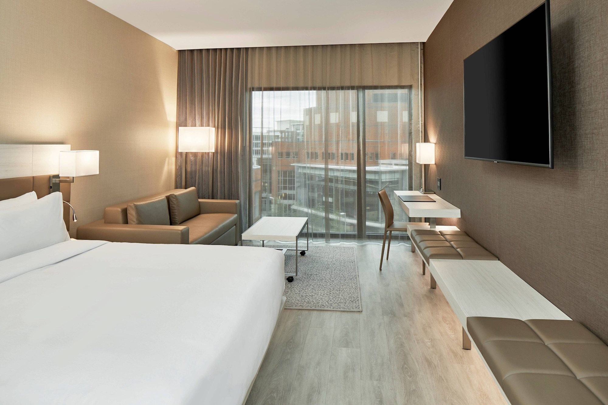 Room, King Bed, Sofa, Balcony, Accessible