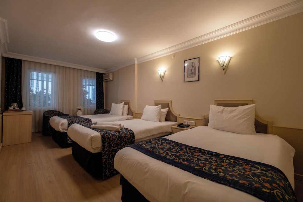 غرفة قياسية ثلاثية بسرير مزدوج وسرير فردي، Berr Hotel 2/6