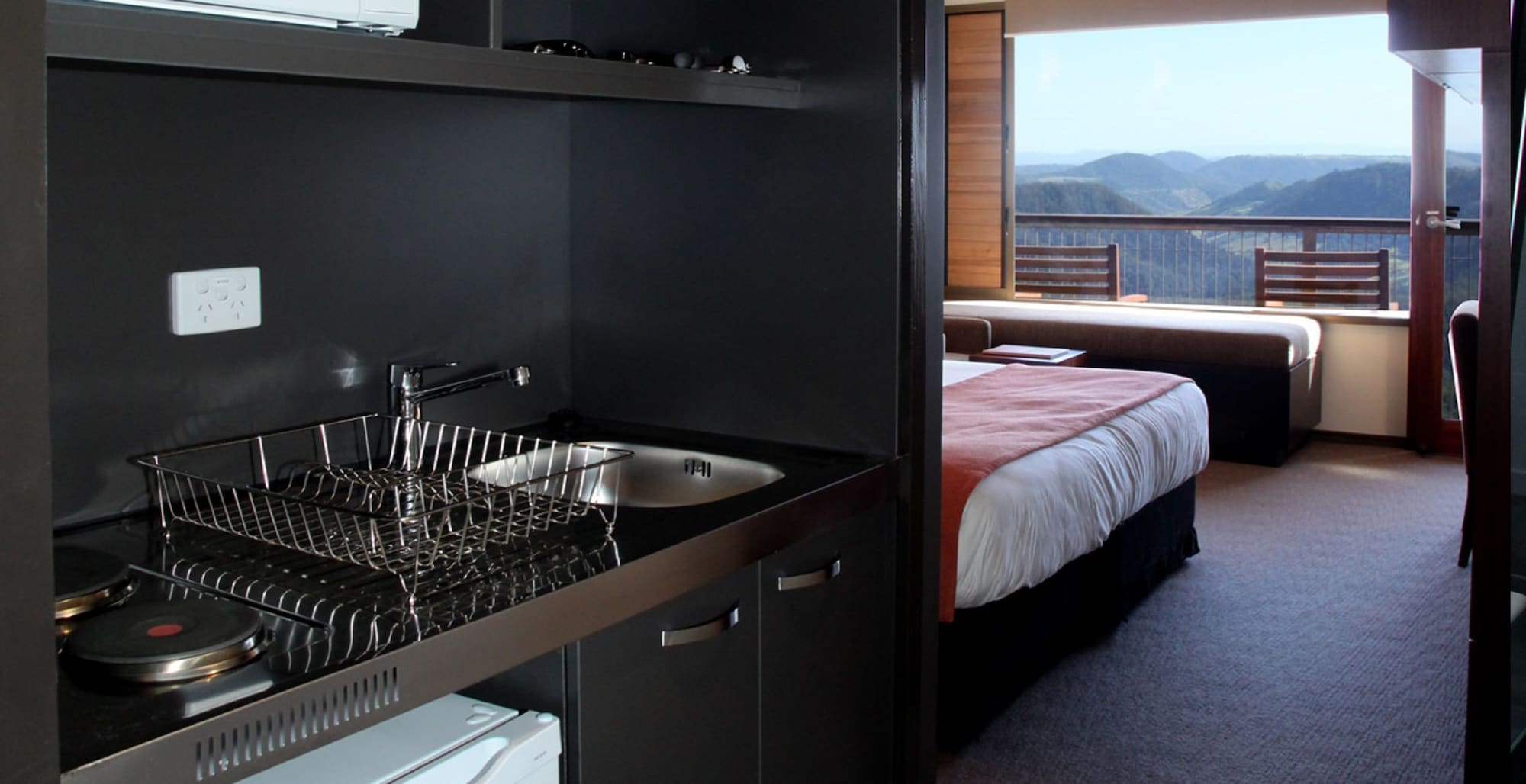 Sky, Lodge, Studio, King Bed، BINNA BURRA MOUNTAIN LODGE 5/7