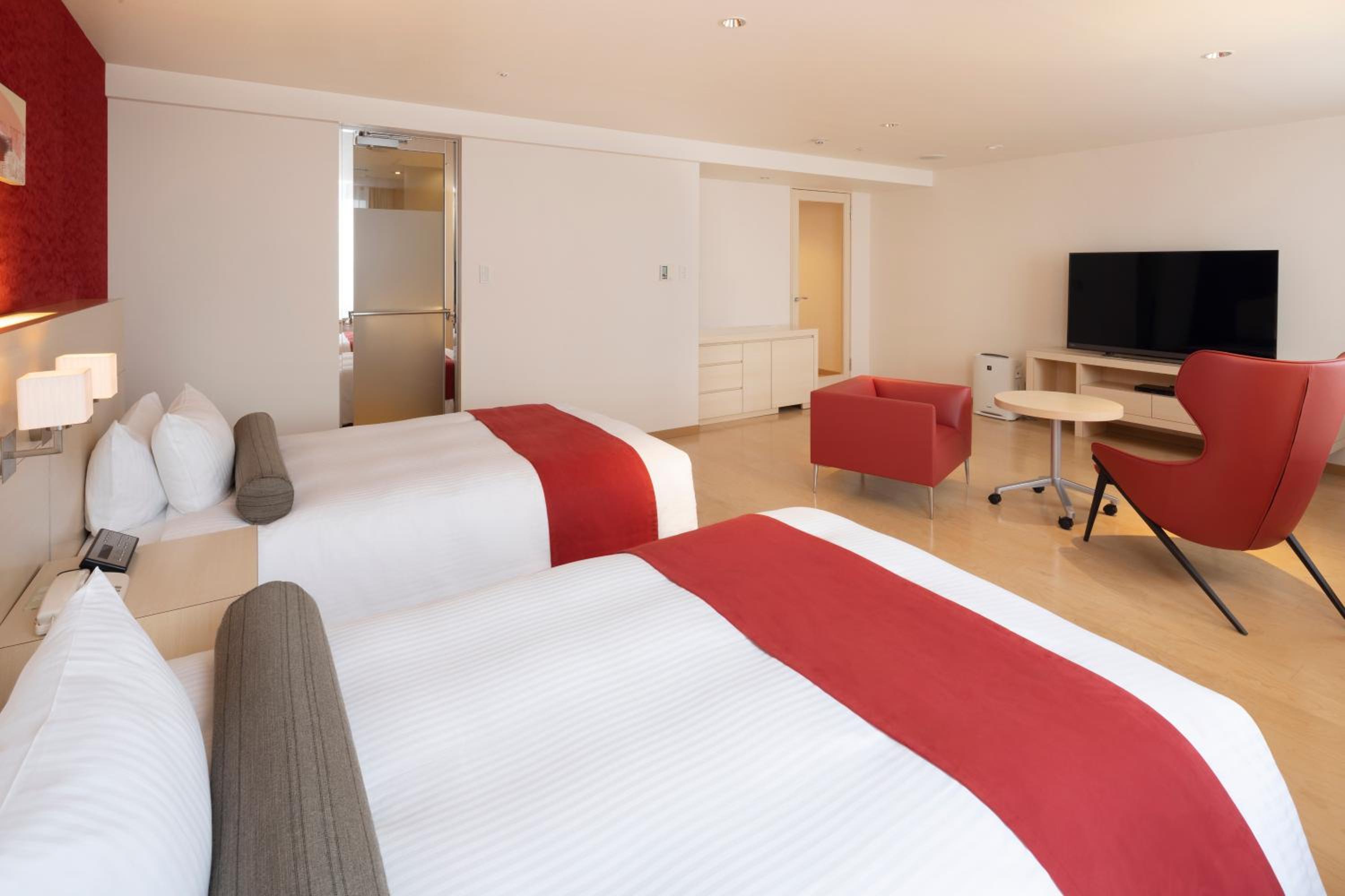 غرفة غراند ديلوكس بسريرين منفصلين، Sapporo Grand Hotel 3/10