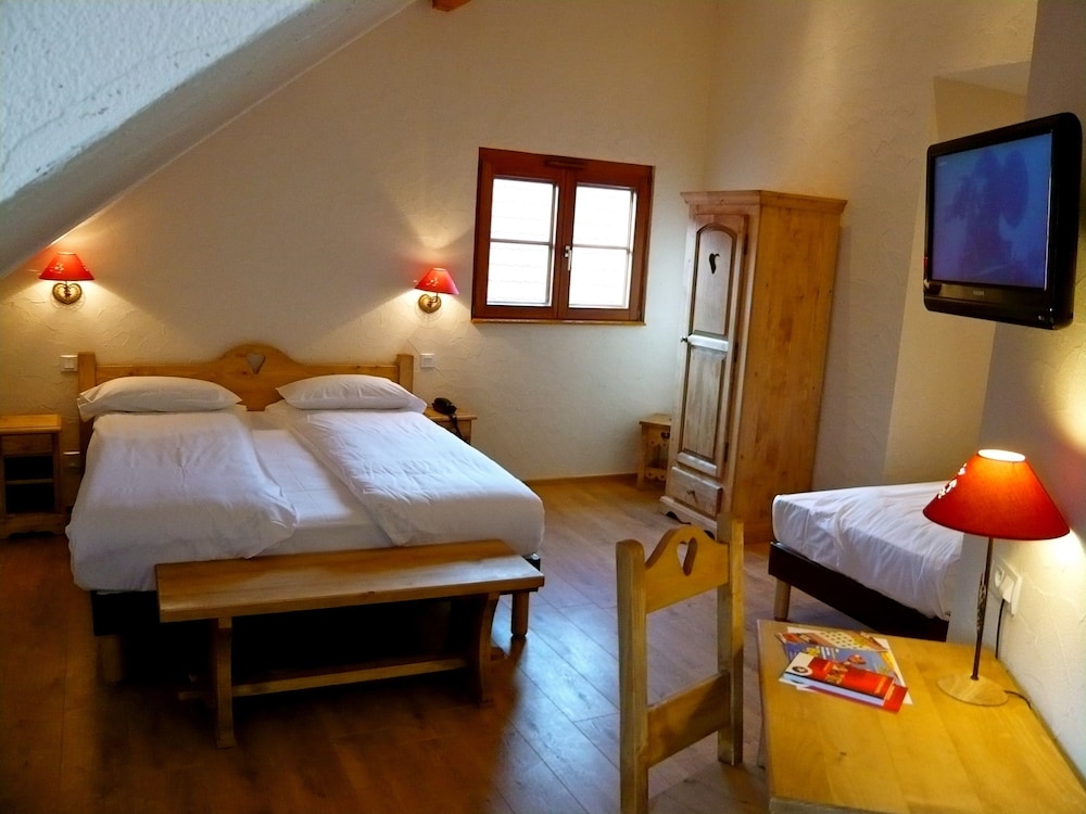 غرفة قياسية بسريرين منفصلين، Inter Hotel Colmar Sud La Ferme Du Pape Hostellerie 4/6