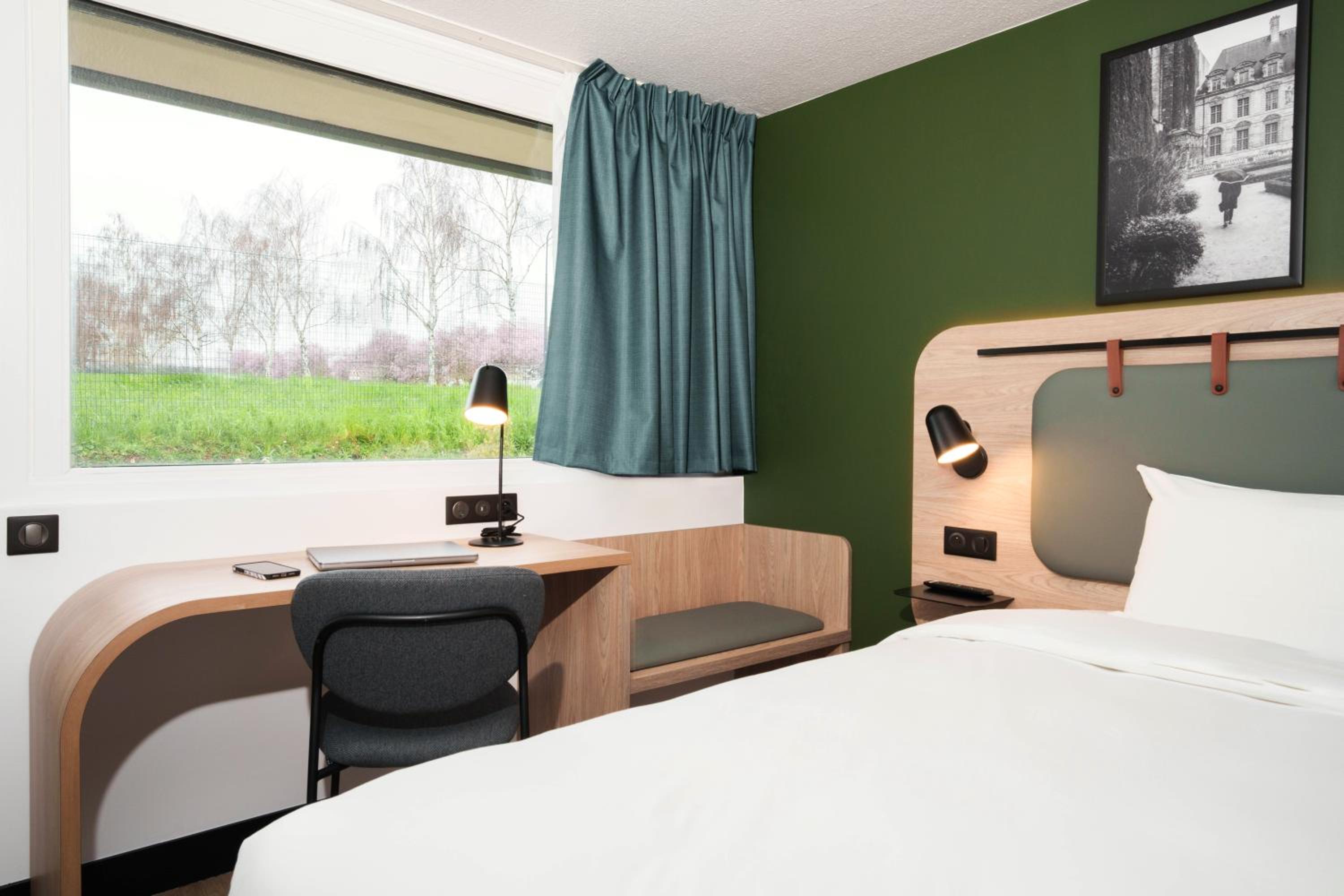 غرفة قياسية بسرير بطابقين وسرير كوين، Campanile NATURE - Bordeaux Lac 7/20