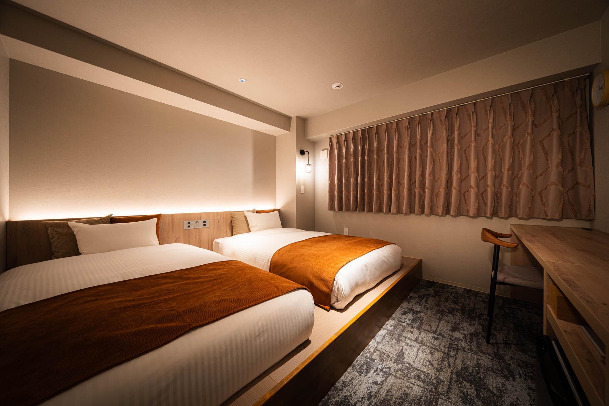 Semi Room, Superior, 2 Semi Double Beds, Private Bathroom