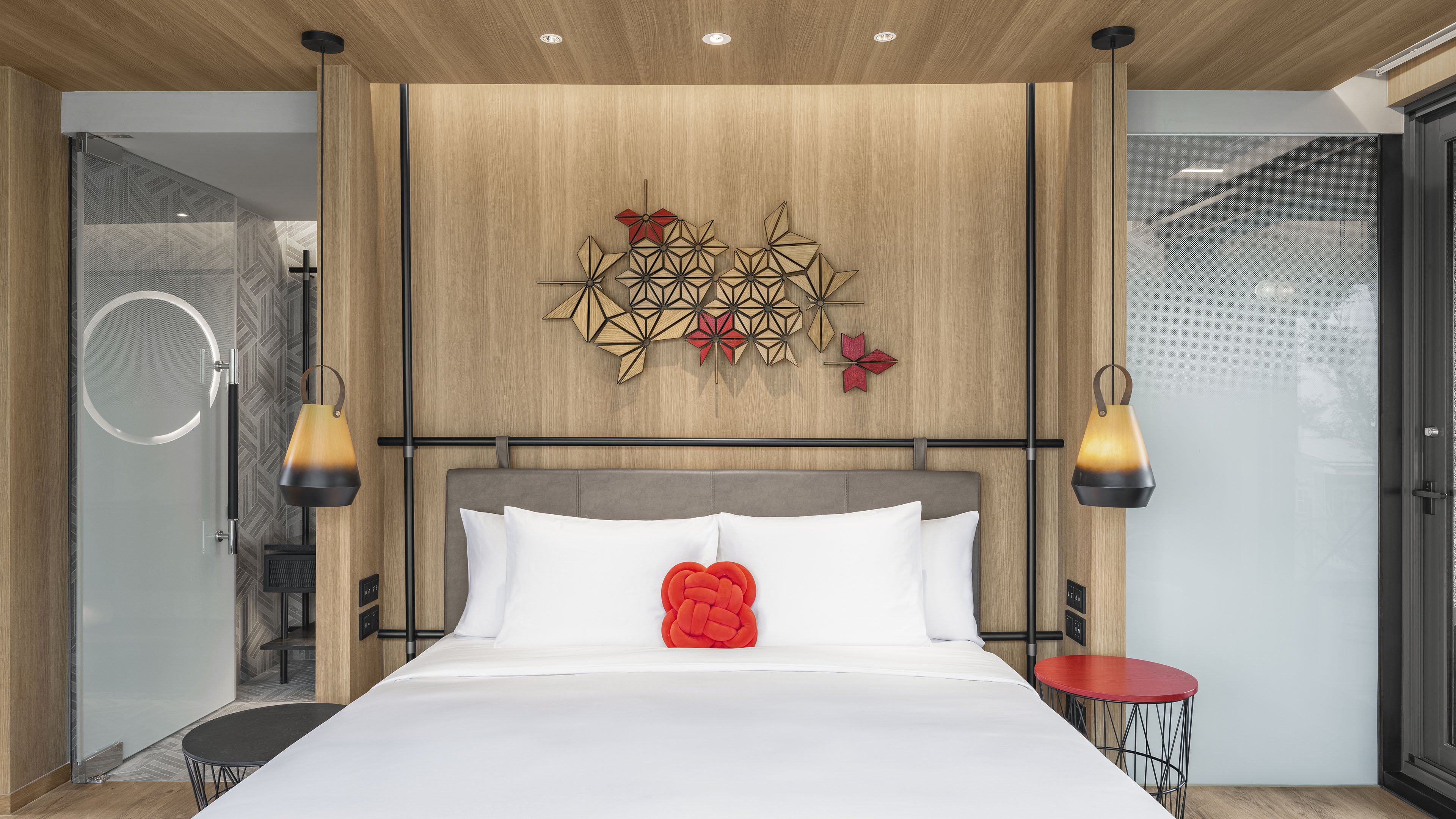غرفة بريميوم بسرير كينج مع أريكة، Hotel Indigo Alishan 4/7