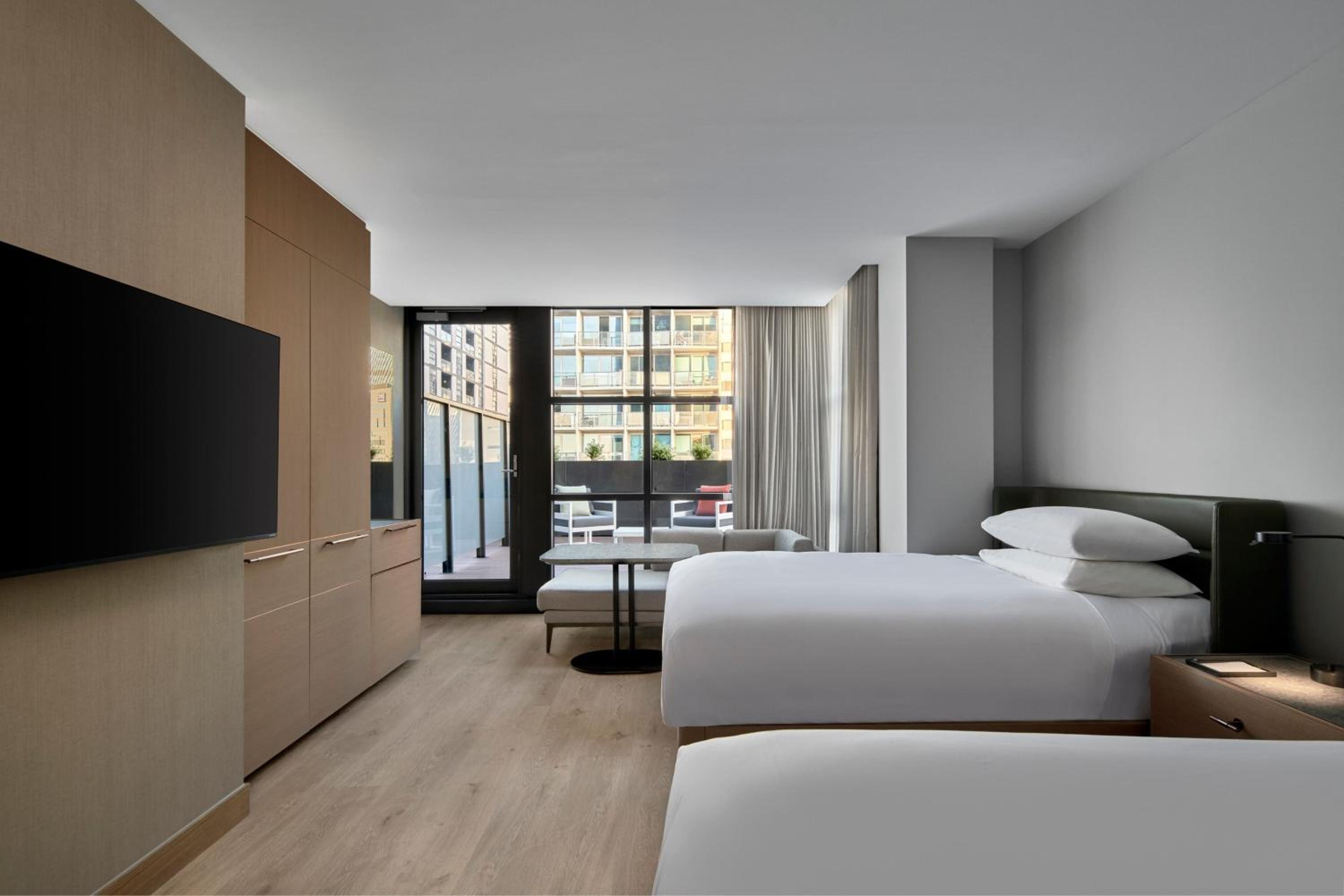Courtyard, Guest Room, Premium, 2 Double Beds, Terrace