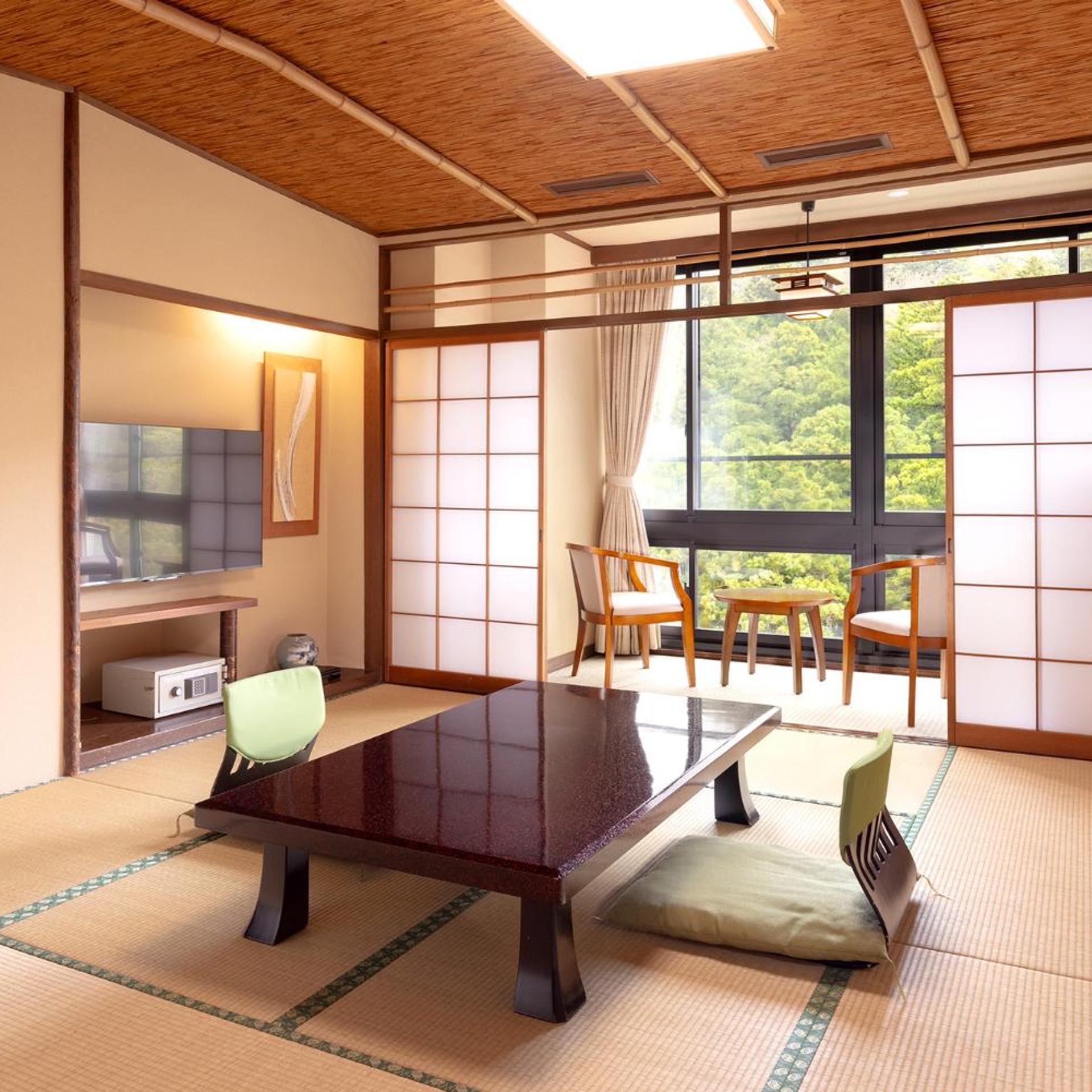 Japanese, River View, Indoor Bath