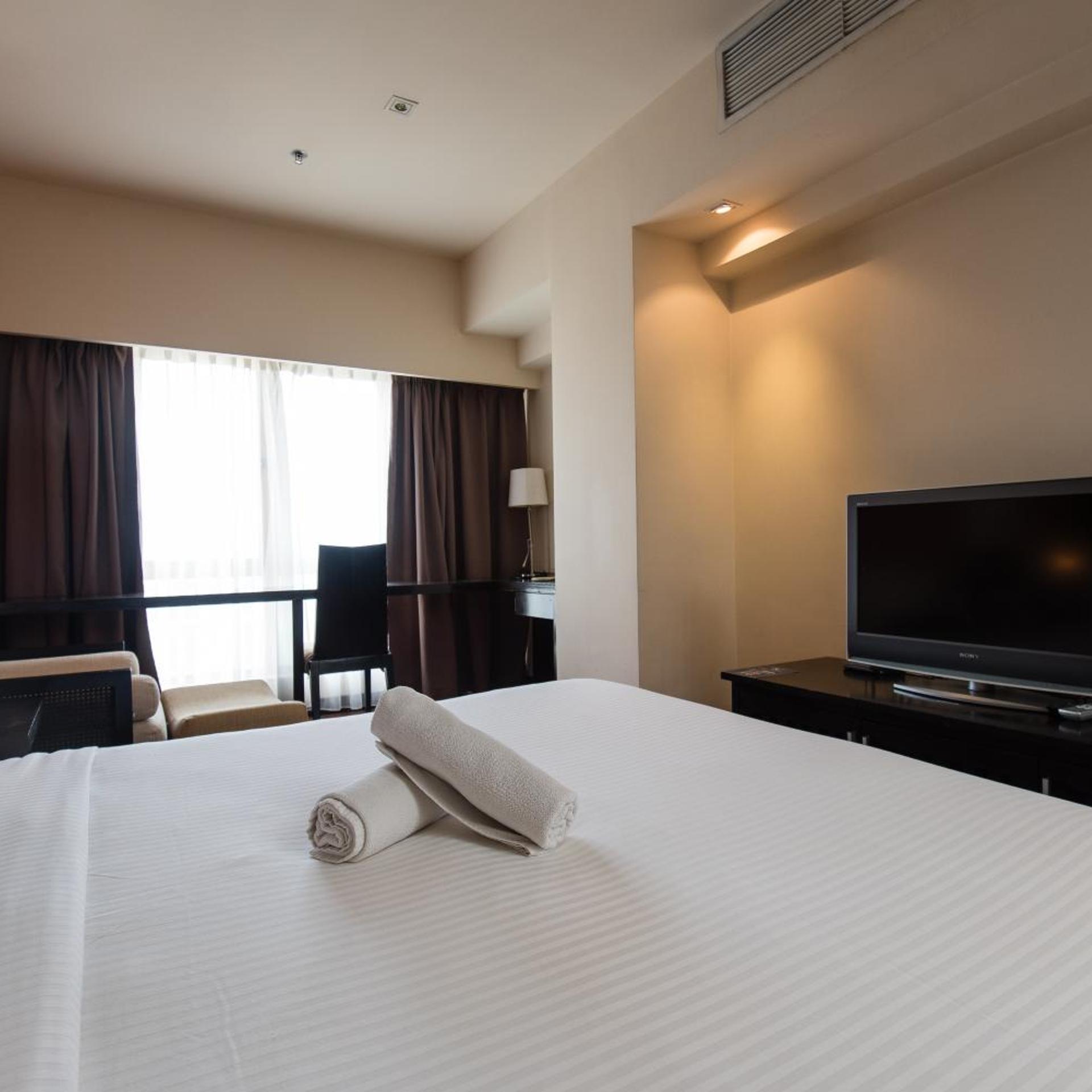 Executive, Studio, King Bed, Lagoon View، Resort Suites At Bandar Sunway 3/9