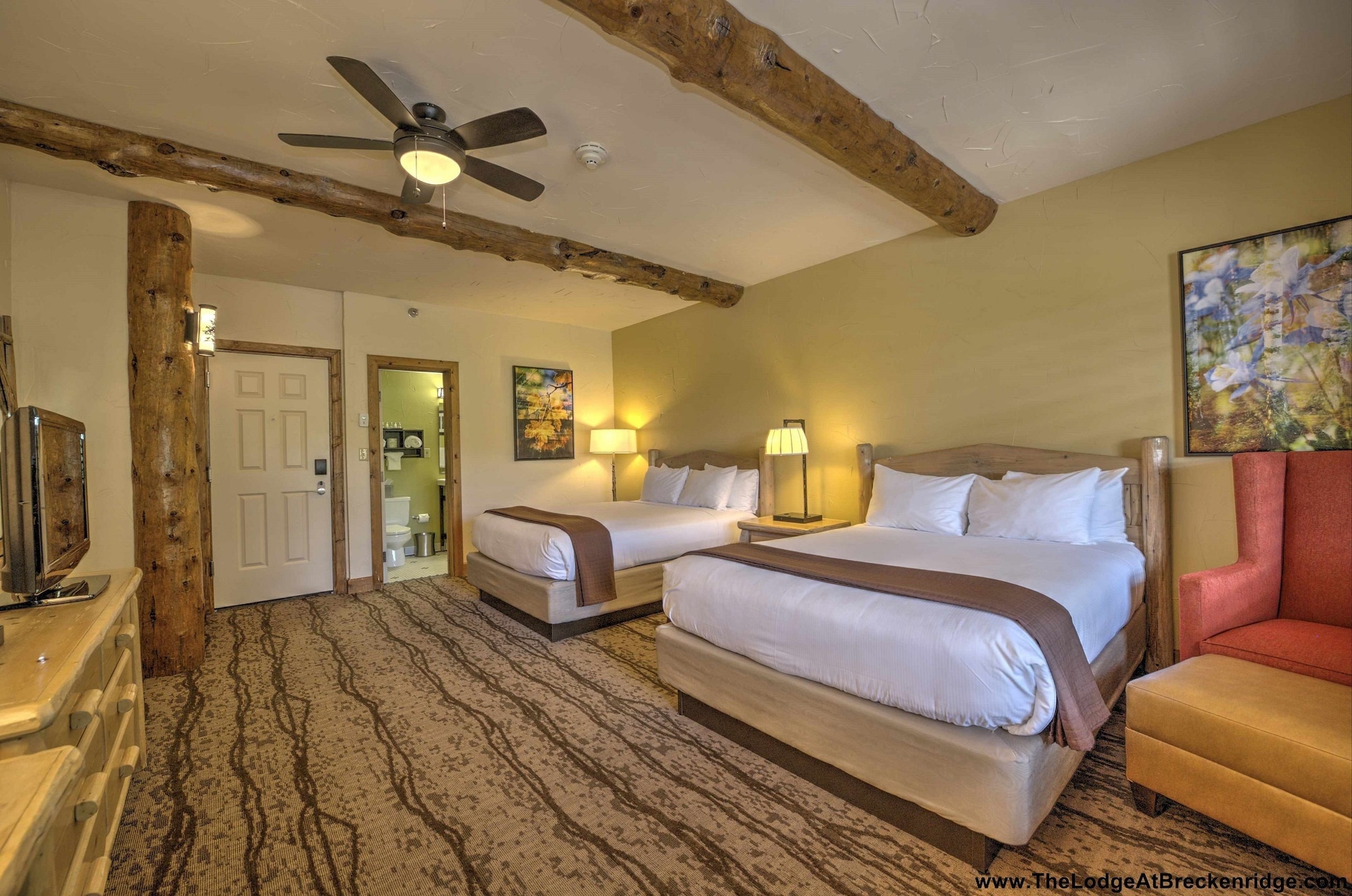 Guest Room, Lodge, 2 Queen Beds