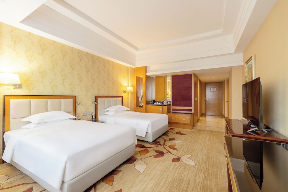 غرفة ديلوكس بسريرين منفصلين بإطلالة على المدينة، Xinhui Country Garden Phoenix Hotel 6/10