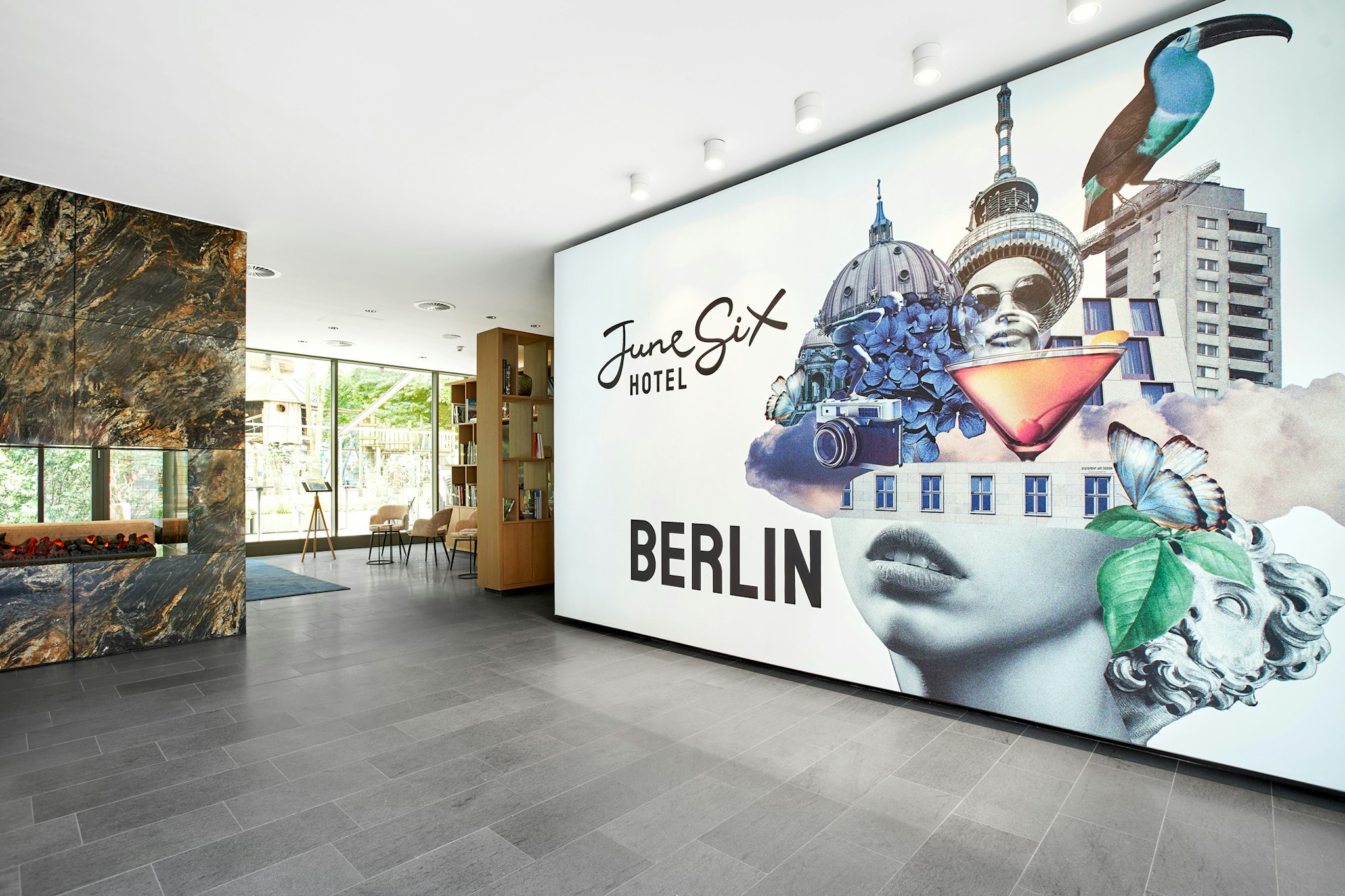 Lobby at June Six Hotel Berlin City West, BERLIN