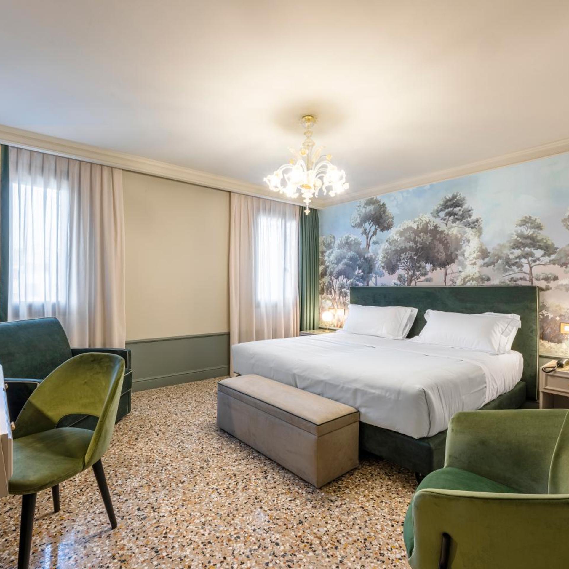جناح جونيور ثلاثي بسرير فردي بإطلالة على الحديقة، Hotel Villa Viridia 2/10