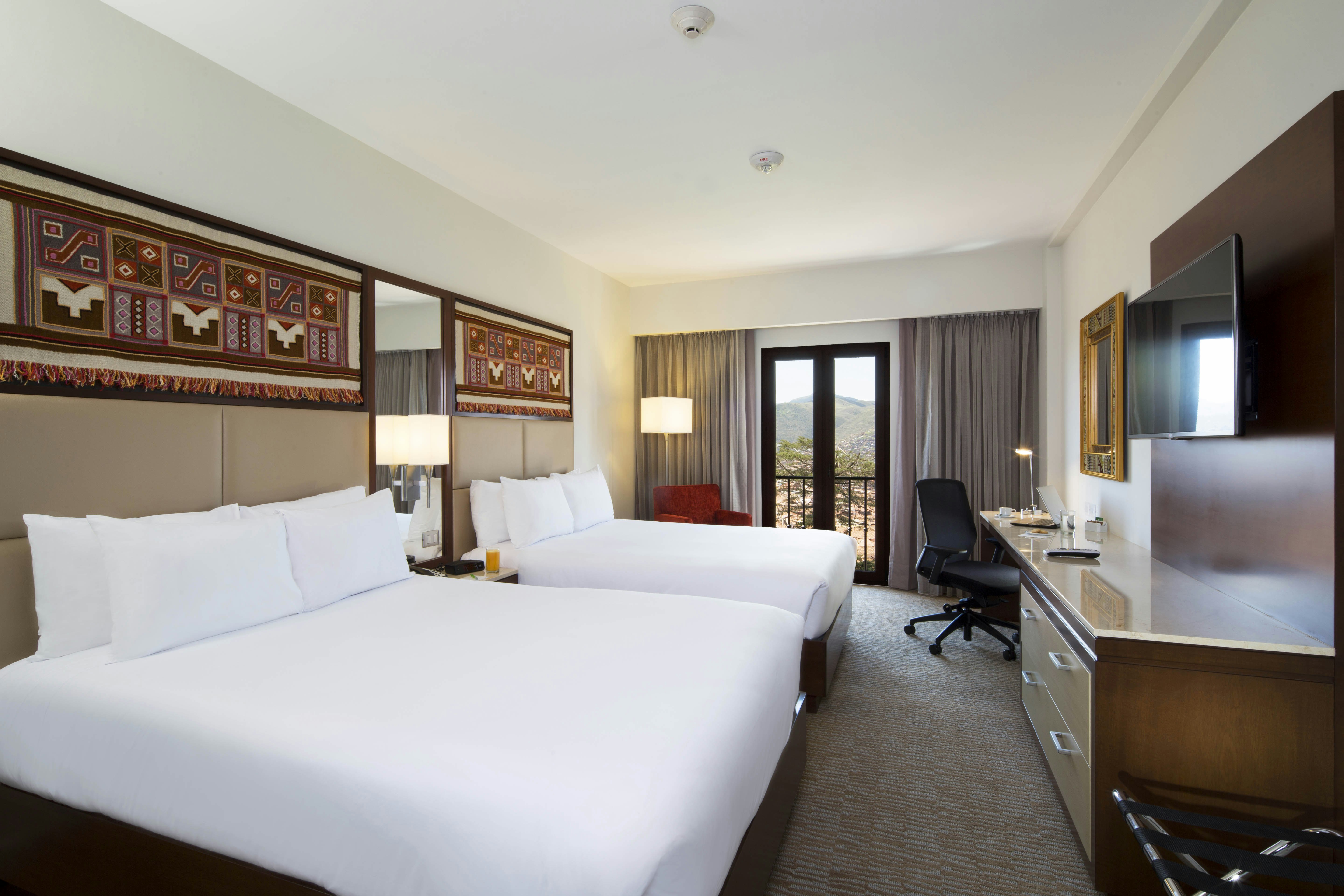 ROOM, 2 DOUBLE BEDS, SCENIC VIEW