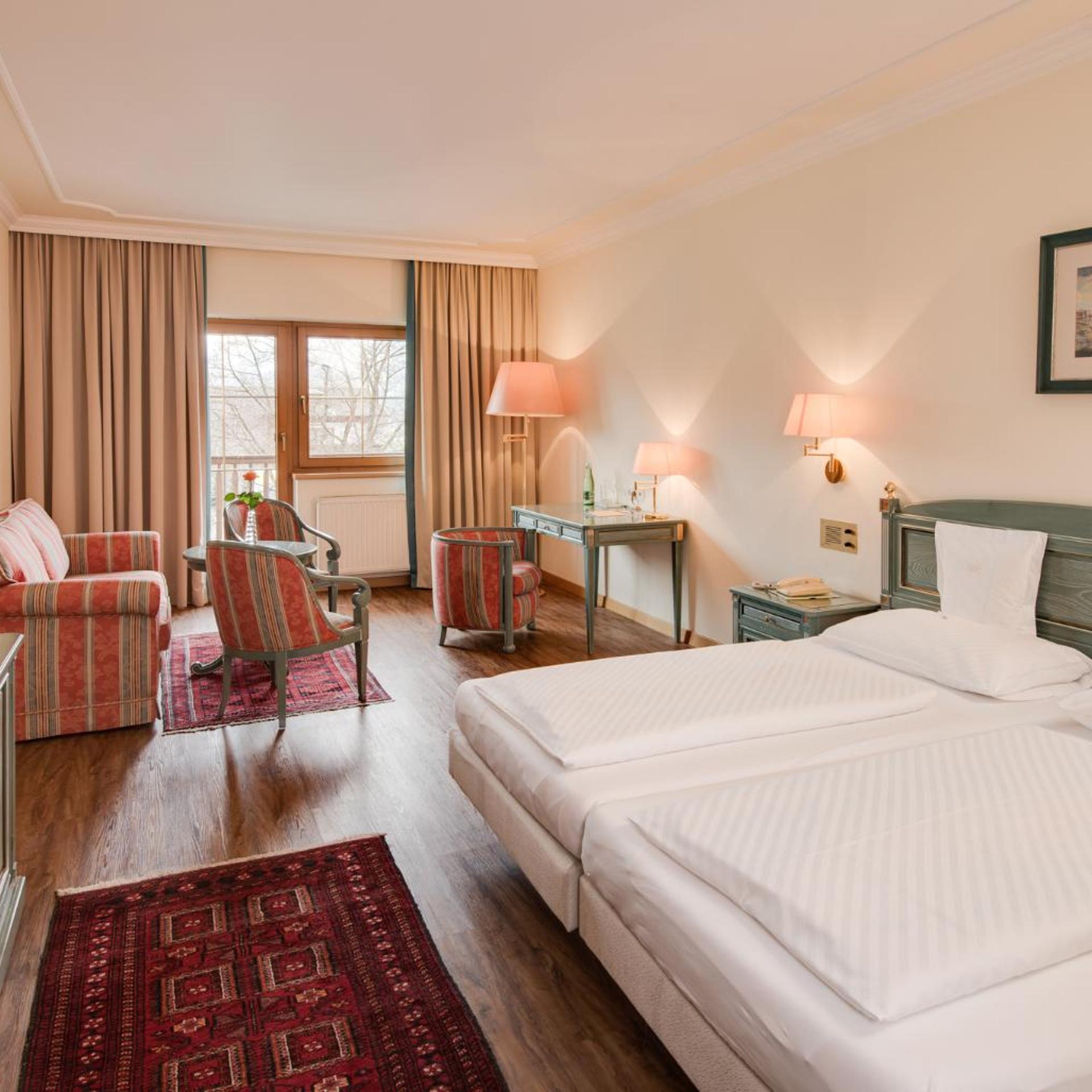 Business, Double Bed, Balcony