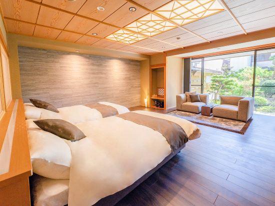 Semi Room, Traditional, 2 Semi Double Beds, Garden View