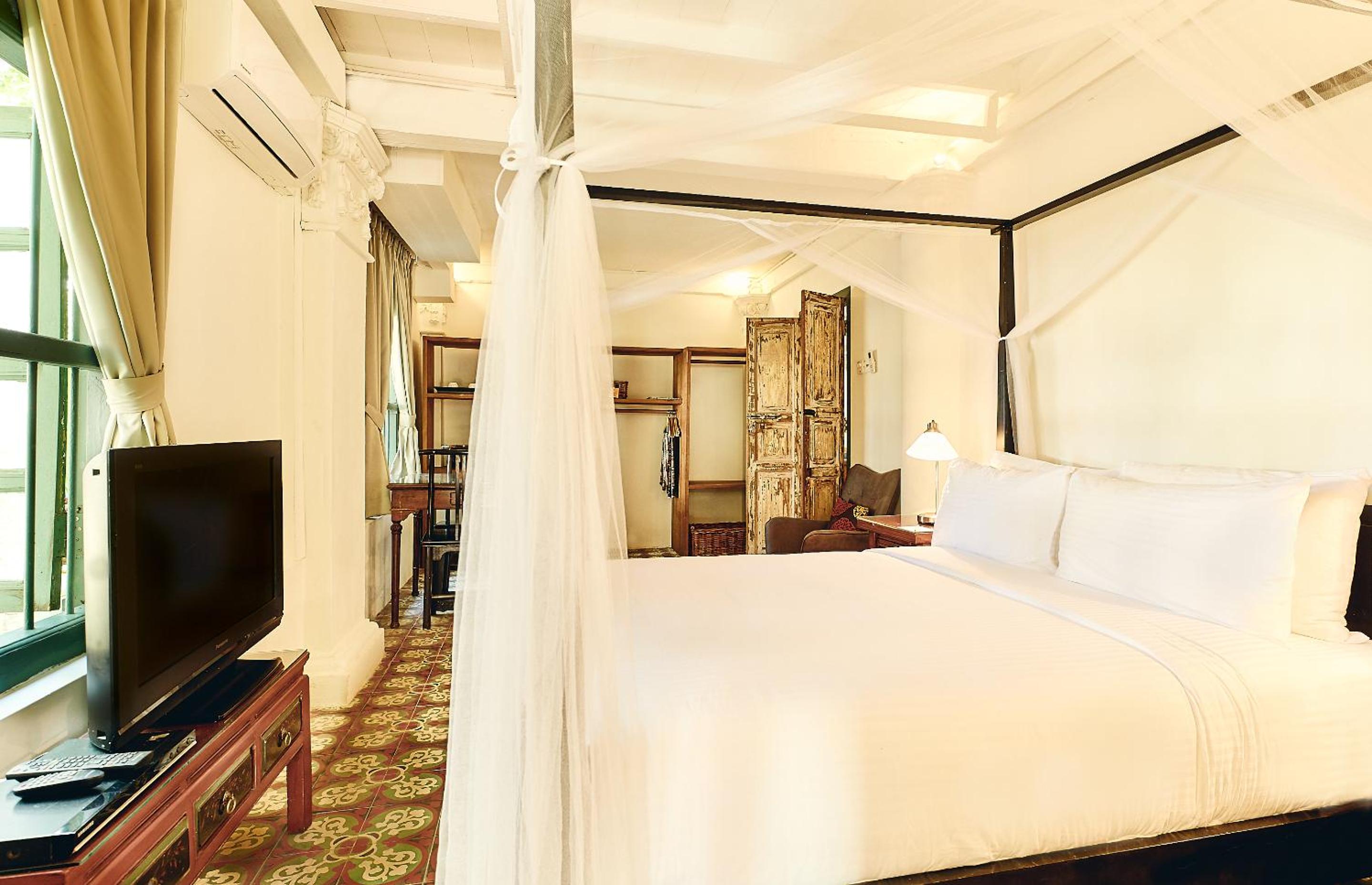 Colonial, House, Double Bed