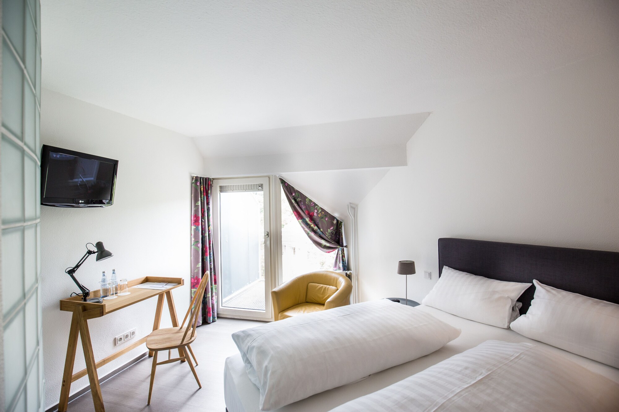 غرفة كومفورت بسرير كوين، Wald & Golfhotel Lottental 4/5