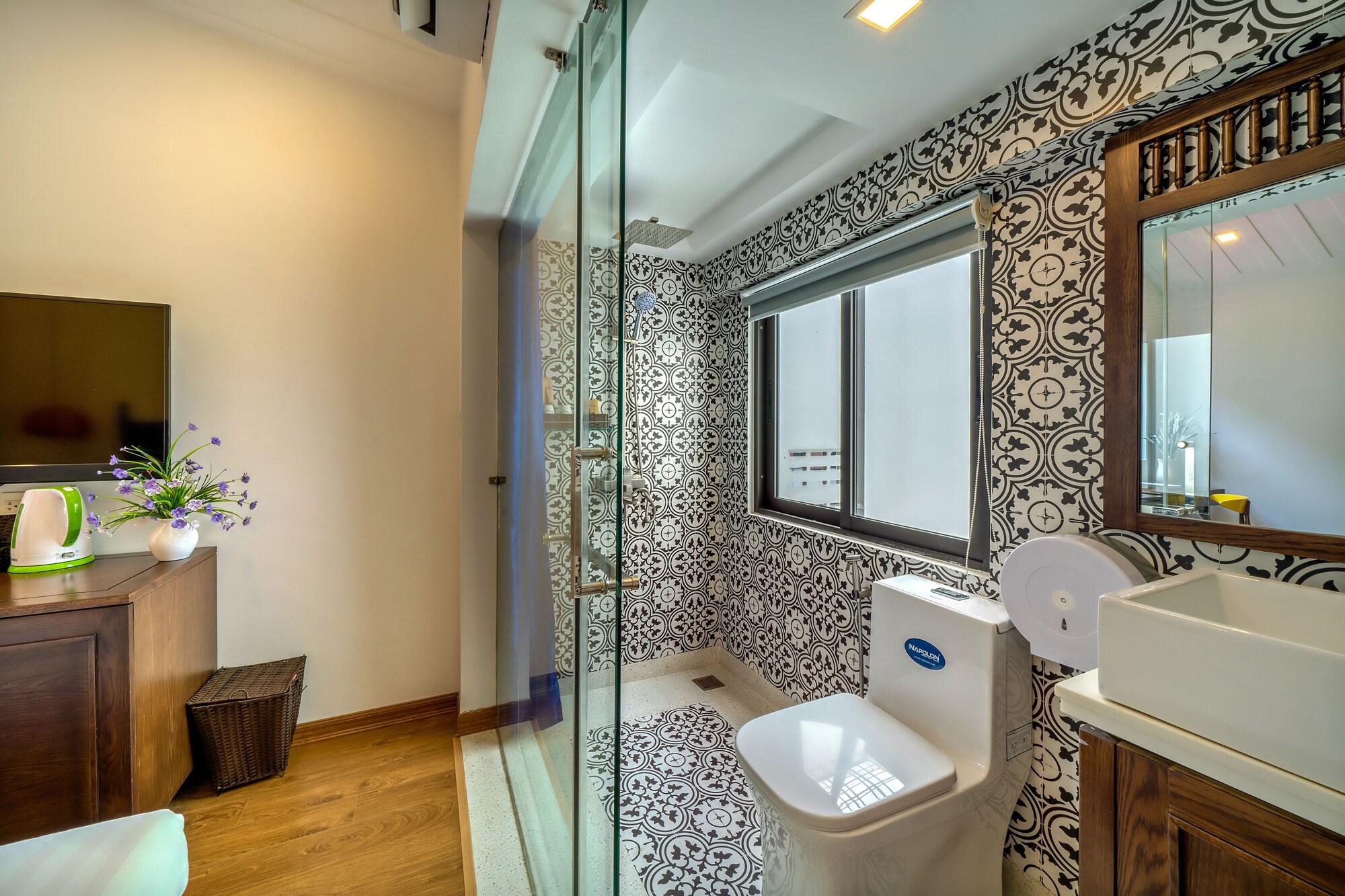 غرفة ديلوكس بسرير كوين، Son Trang Hotel Hoi An 8/9