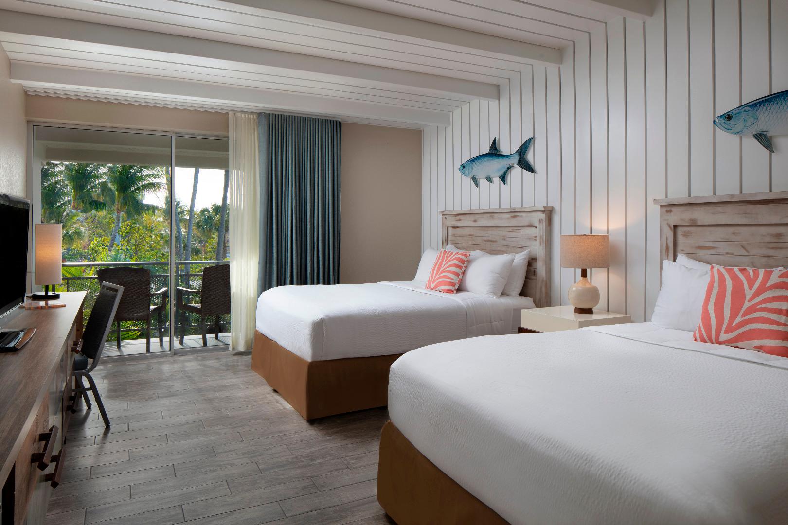 QNQN - Guest Room, Two Queen, Balcony