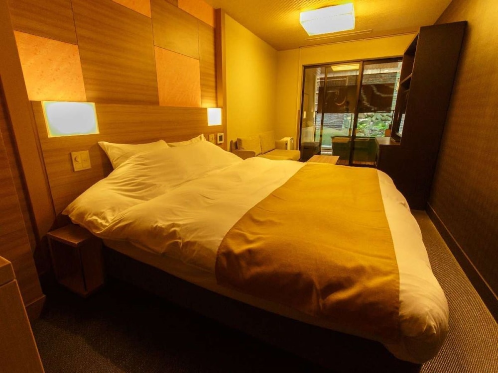 ROOM, DOUBLE BED, OUTDOOR BATH