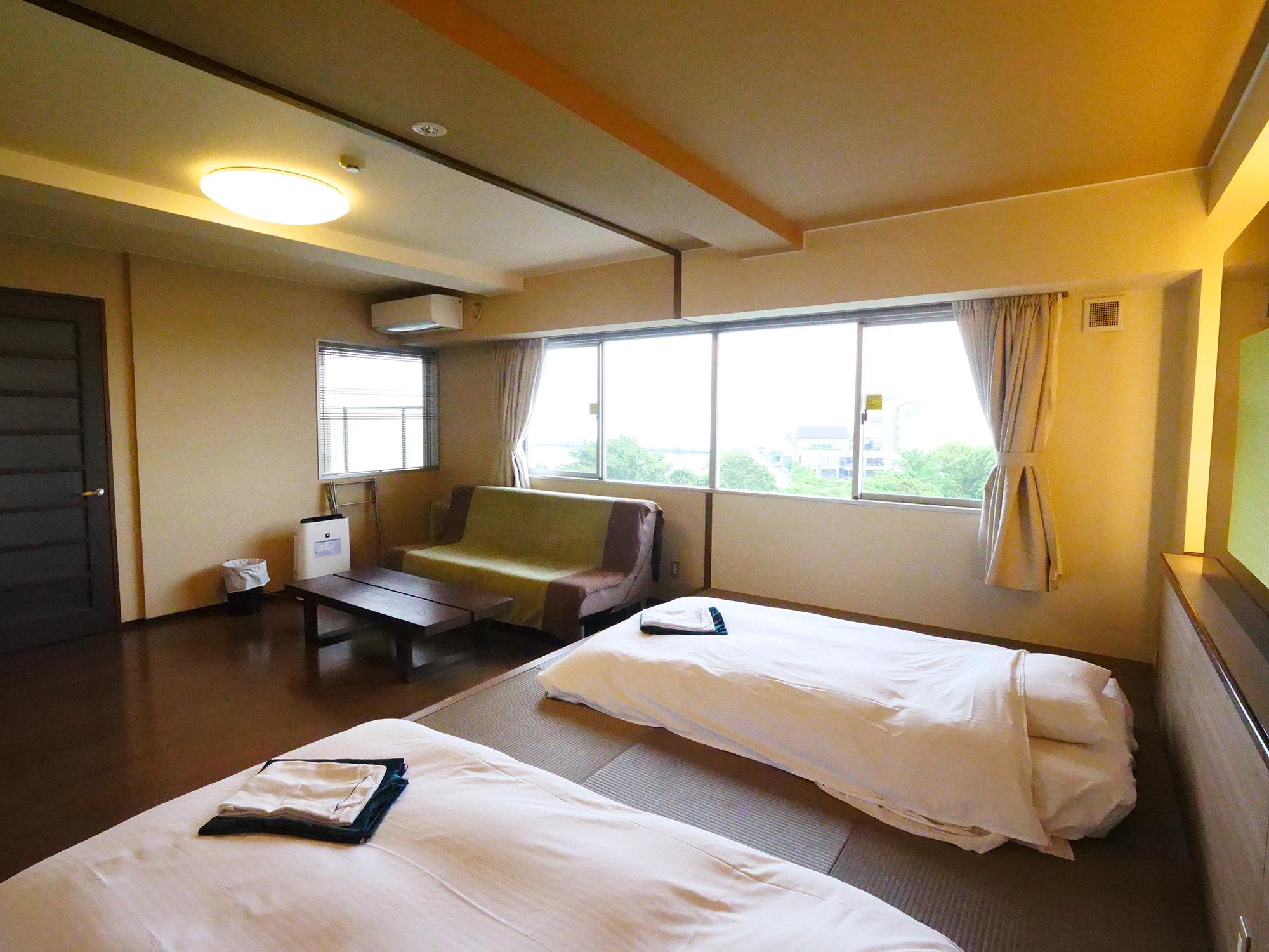 Japanese Western, Special, Deluxe, Suite, Futon Bed, Lake View, Outdoor Bath