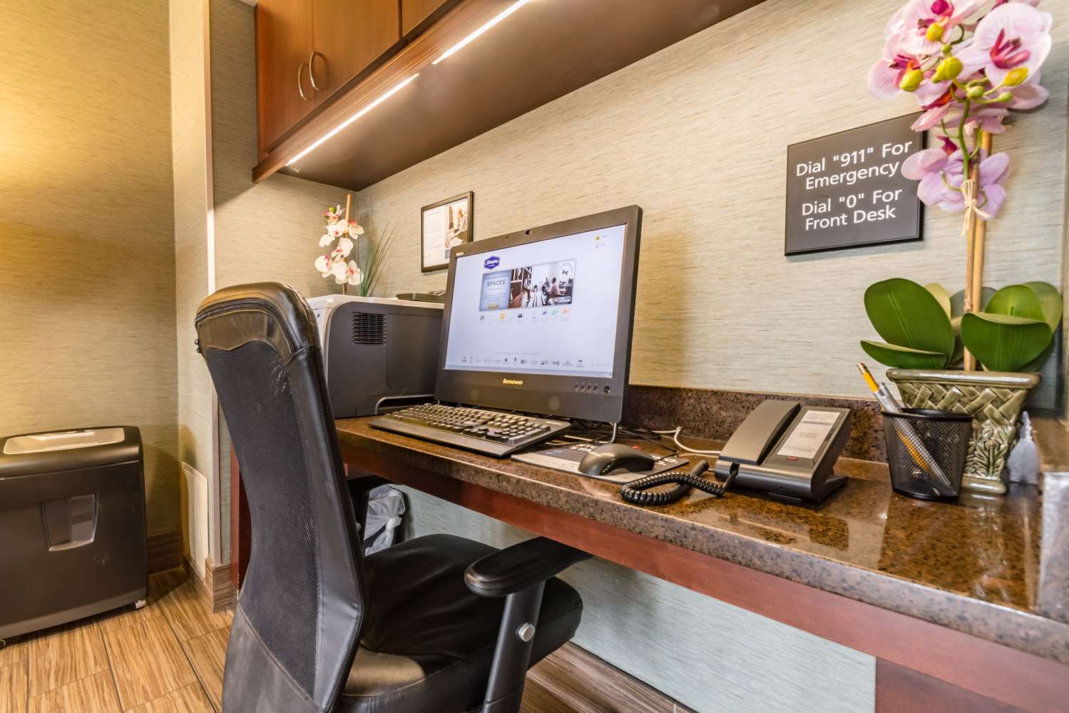 work area