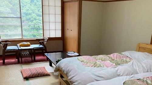 Japanese, Standard, Twin Beds, Mountain View, Tatami, Old Building