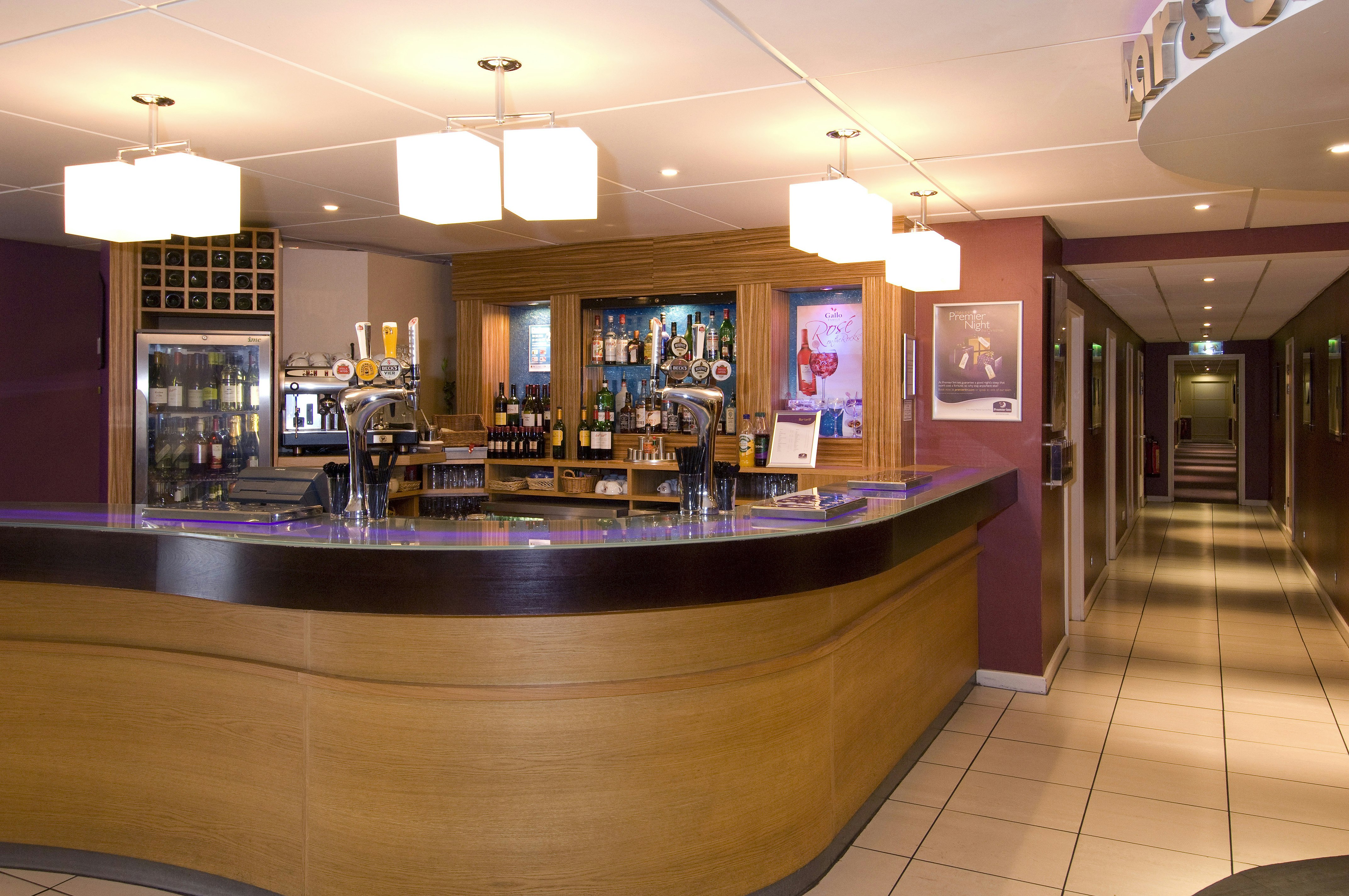 Lobby at Premier Inn Manchester Trafford Centre West Hotel, MANCHESTER
