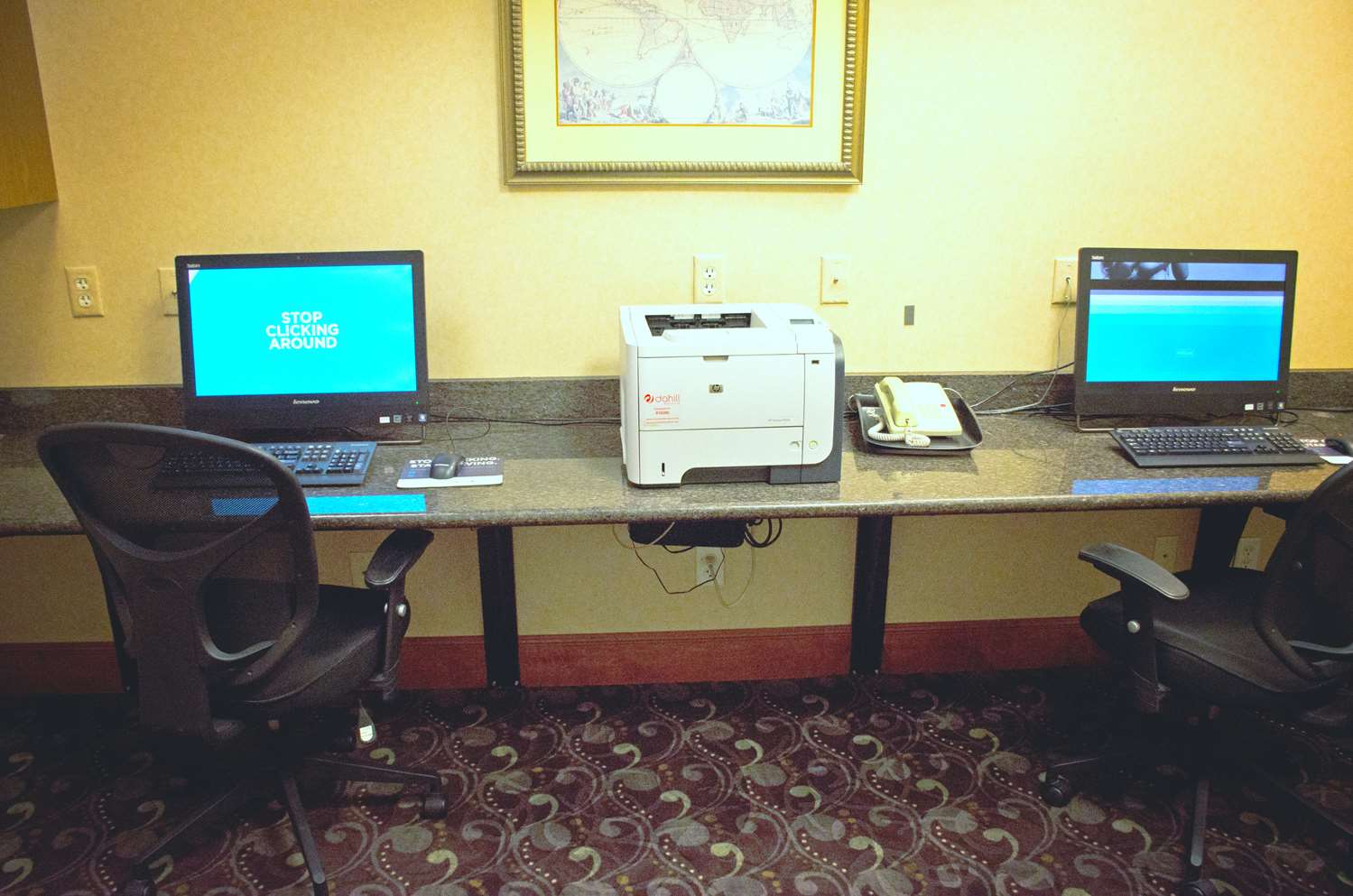 work area