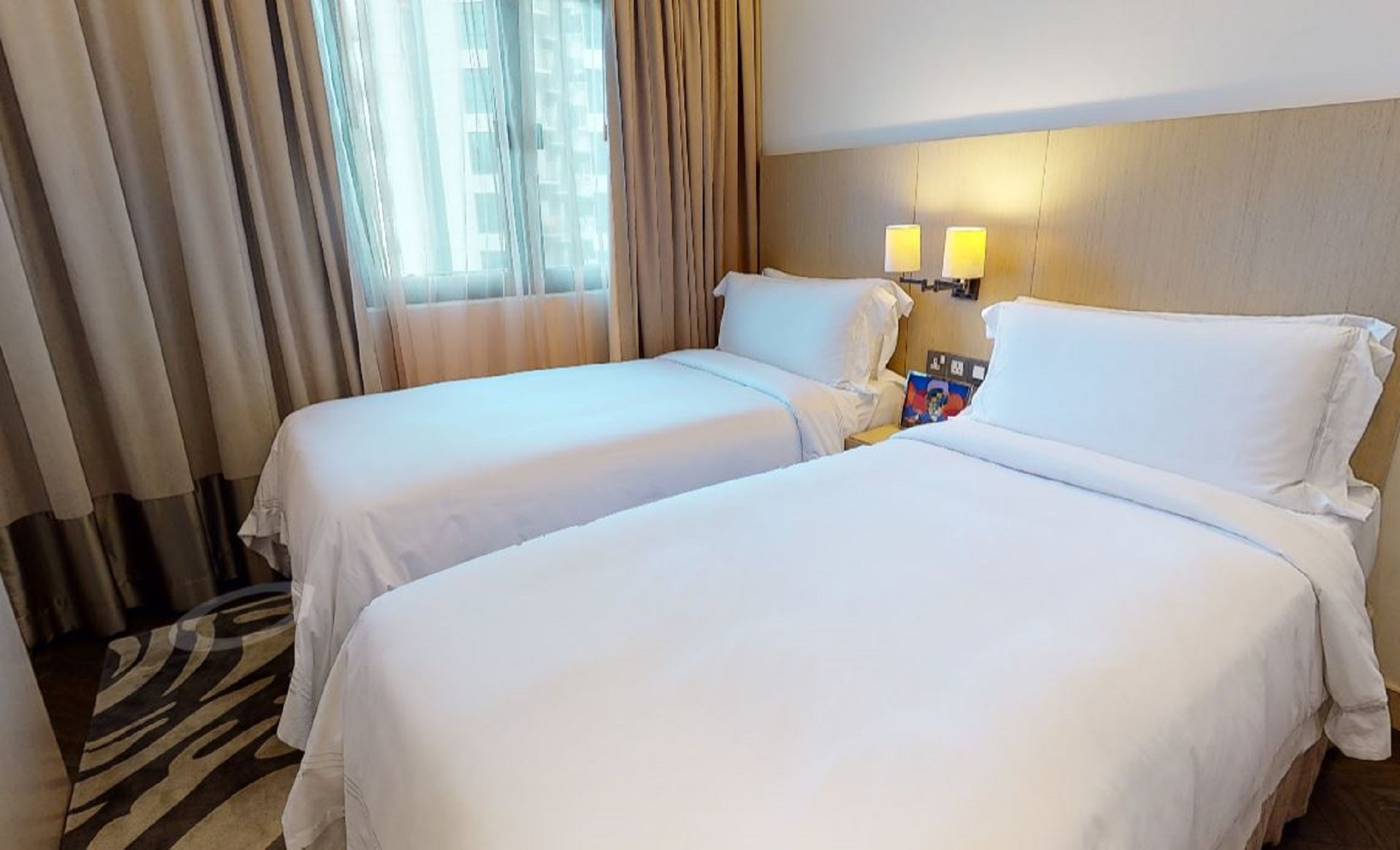 2 Bedrooms, Premier, Double or Twin Bed