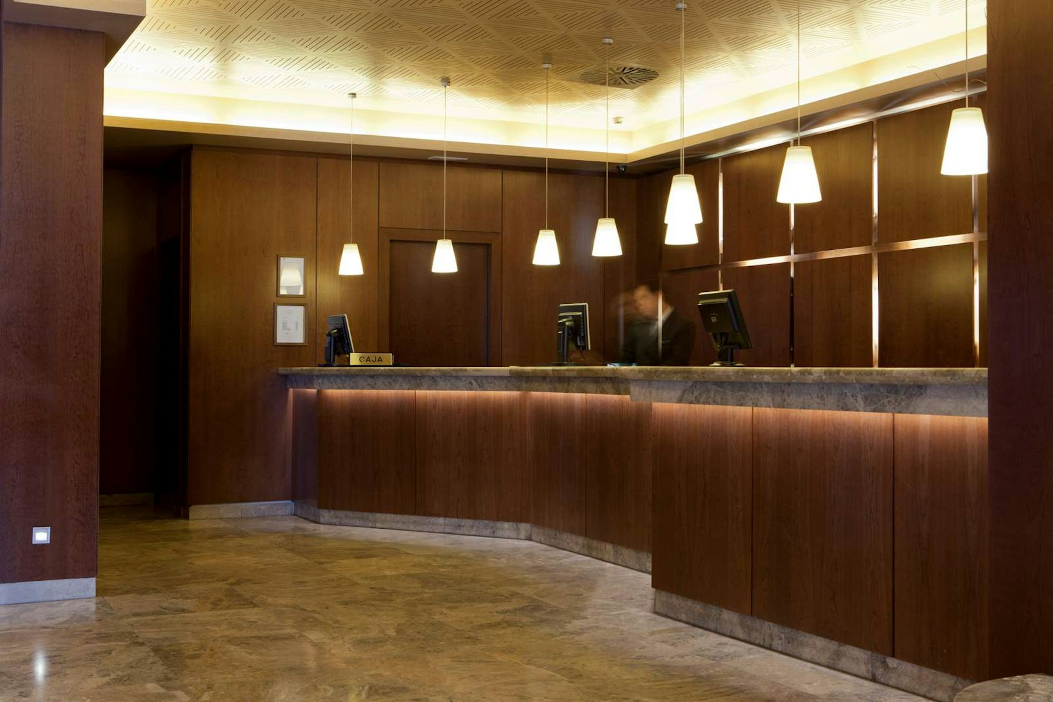 Lobby at Praga Hotel, MADRID