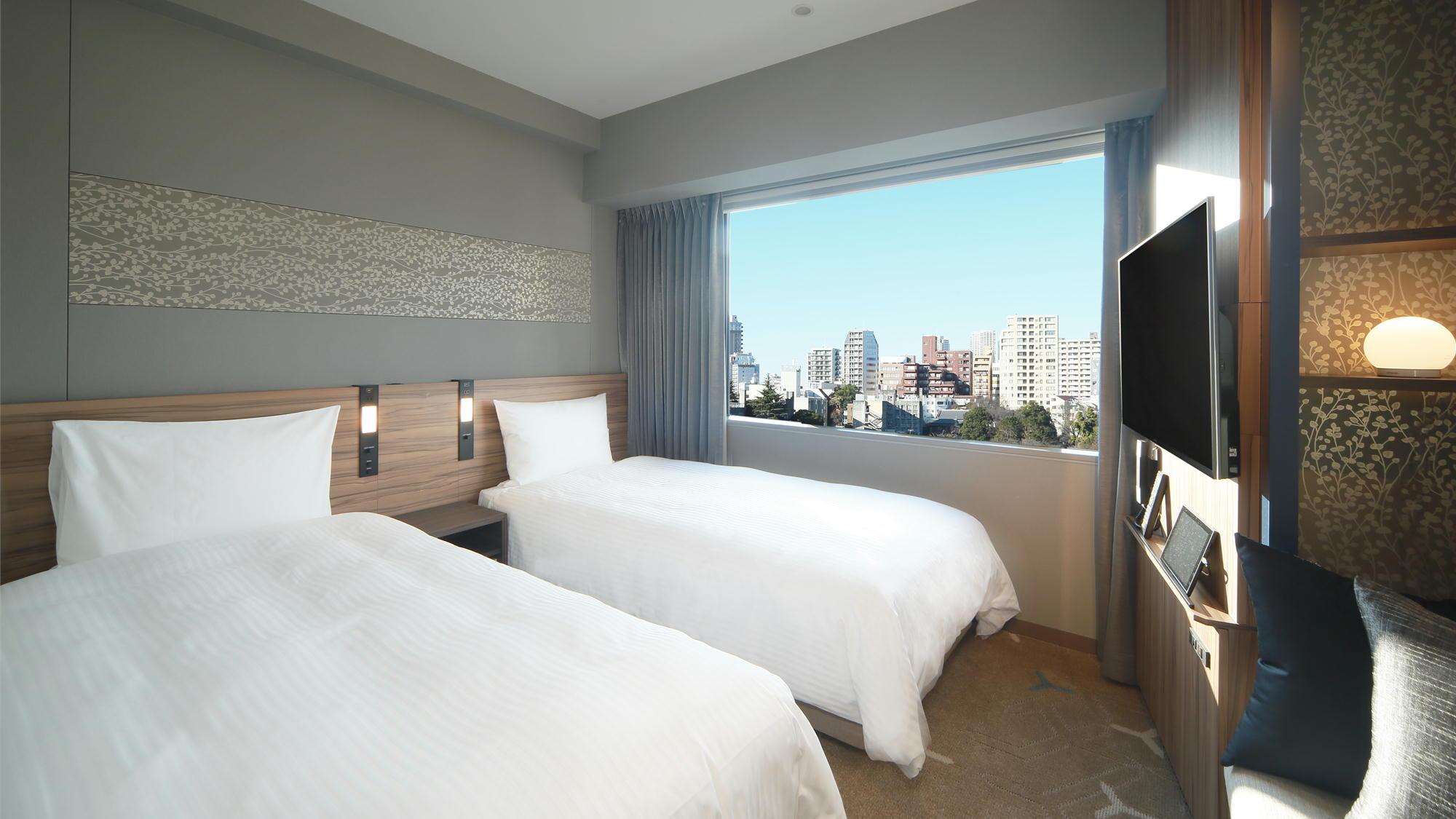 Comfort, Twin Beds, City View, Grand Floor