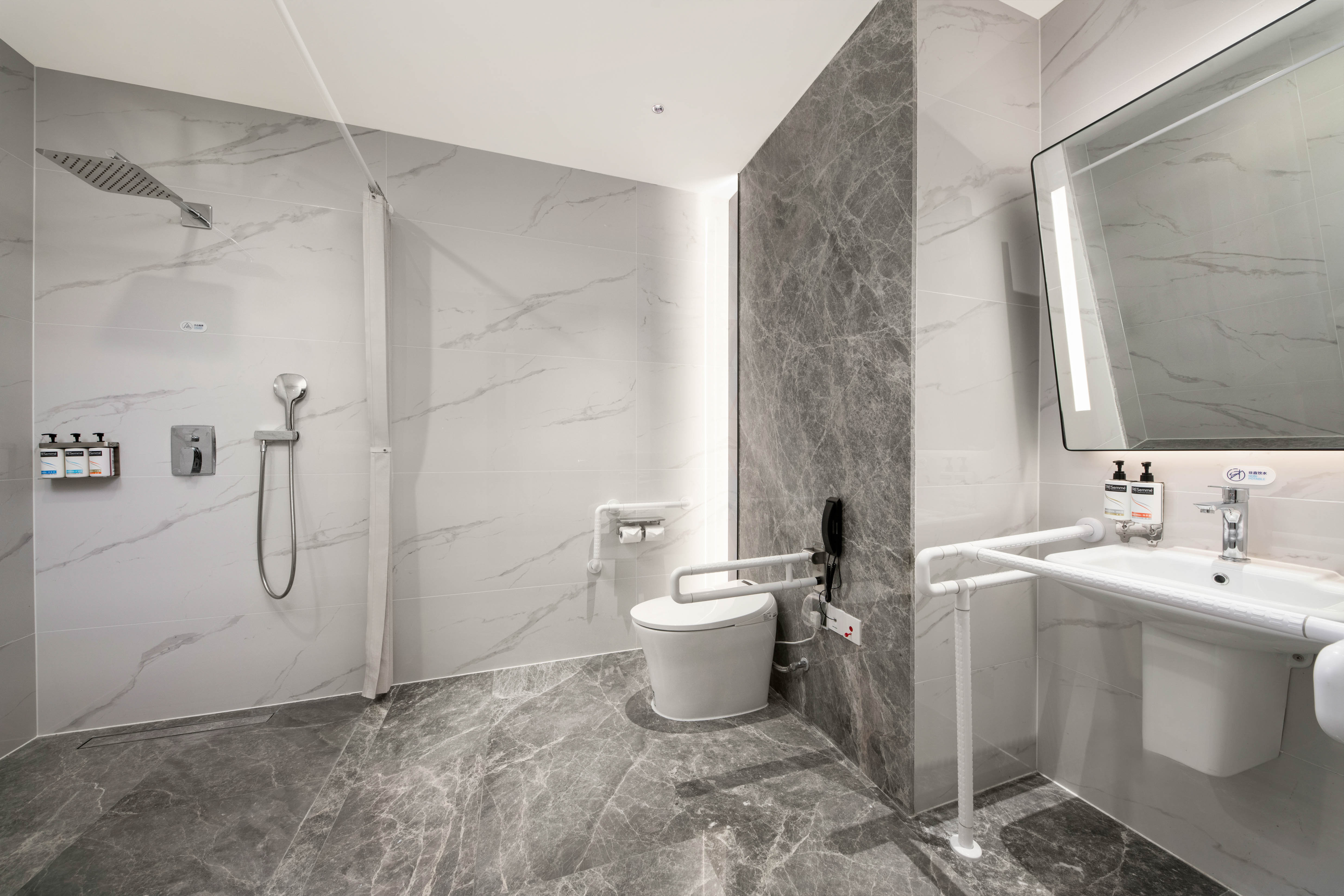 غرفة بسريرين مزدوجين لذوي الإعاقة، Holiday Inn Express Wuxi Xishan 3/3