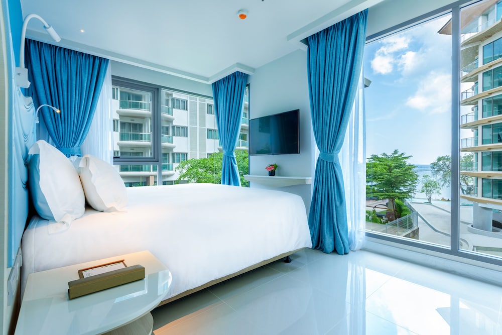 إقامة بسرير كينج وسريرين منفصلين بغرفتي نوم، Centara Sonrisa Residences and Suites Sriracha 3/8