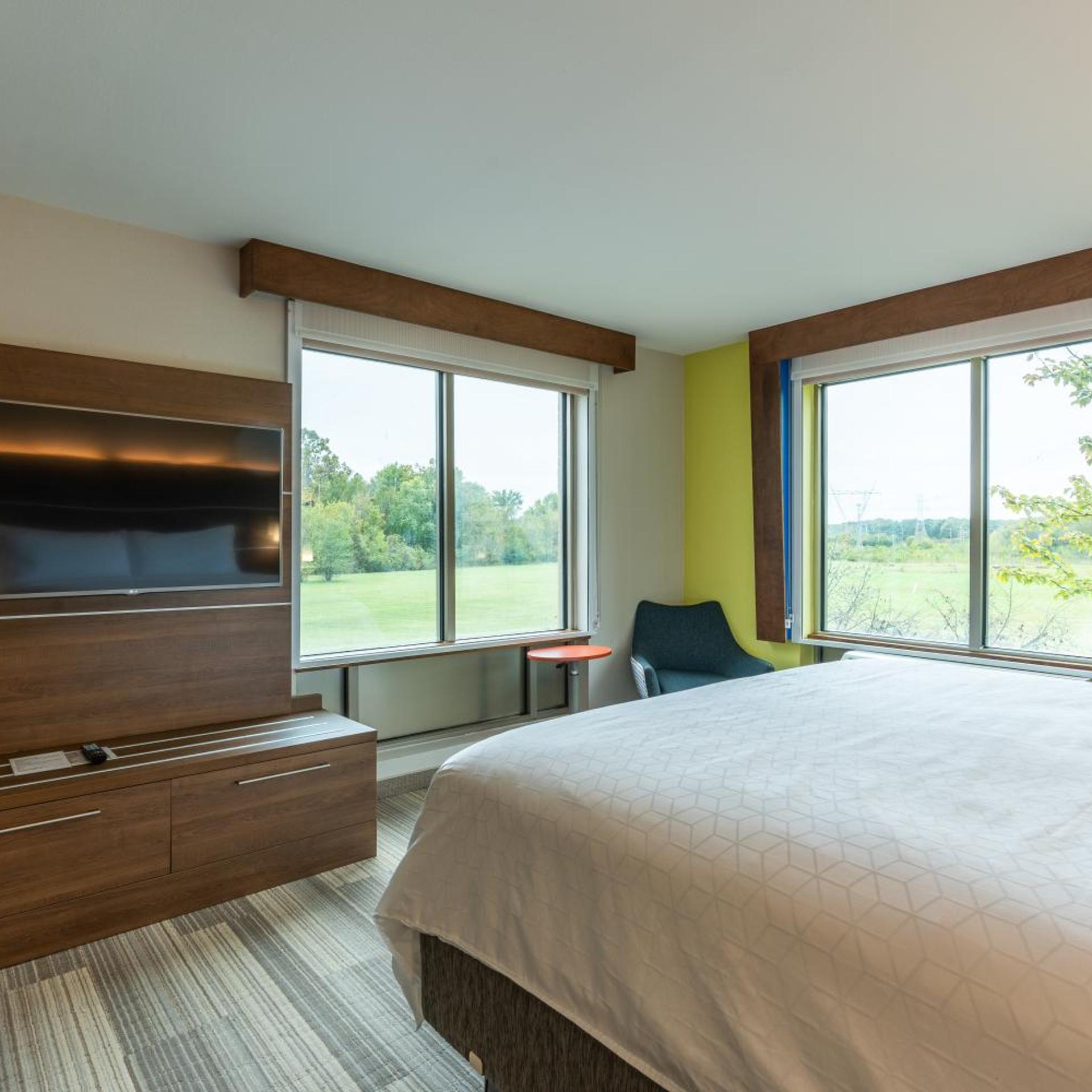 غرفة قياسية بسرير كينج مع أريكة، Holiday Inn Express Hotel And Suites Memphis Germantown 3/5