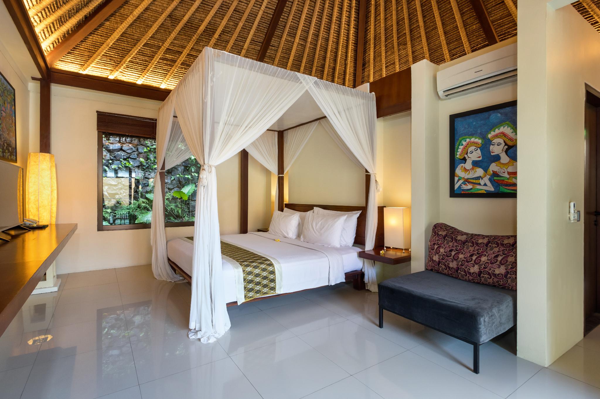 Garden Pool, Villa, King Bed