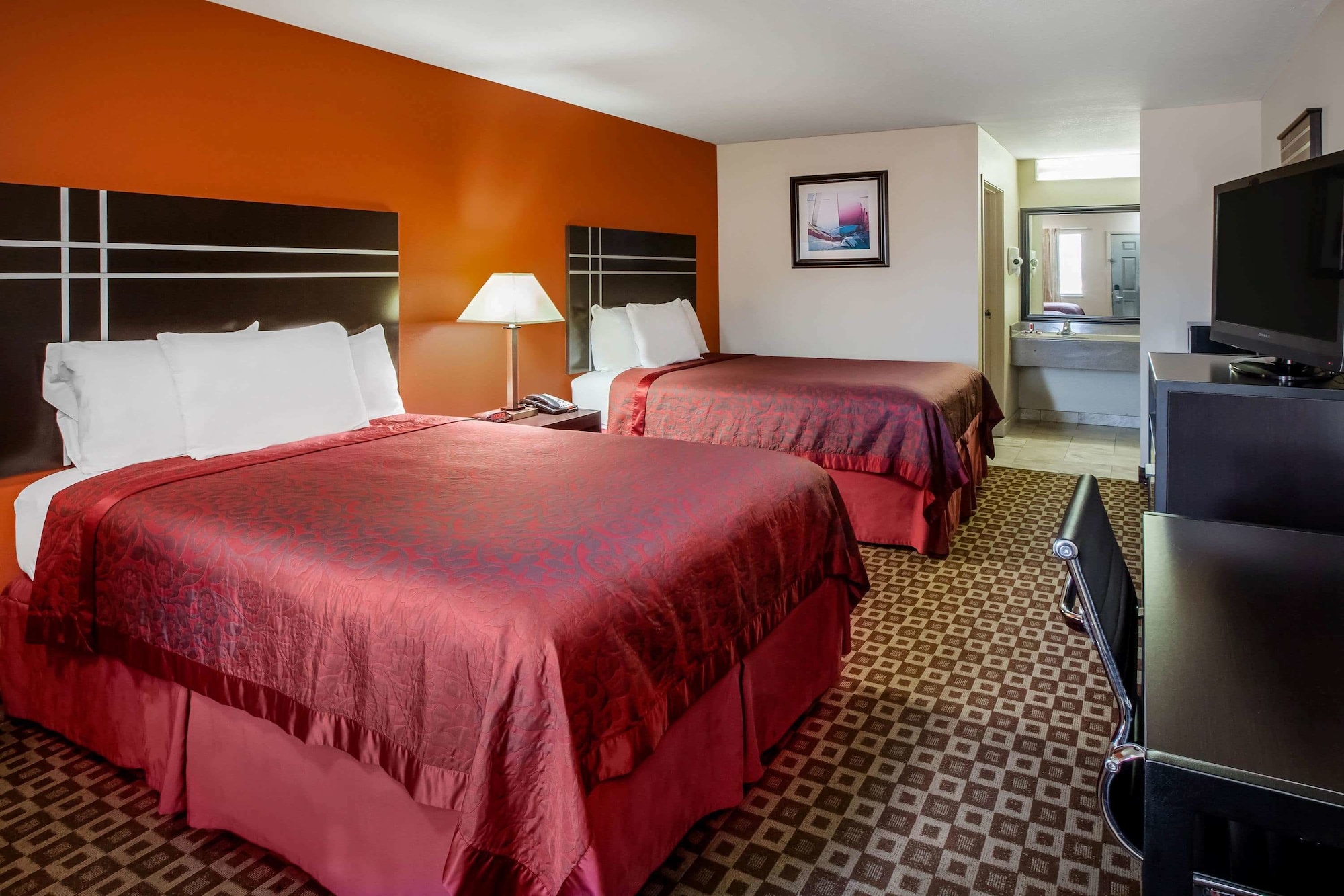 ROOM, 2 DOUBLE BEDS