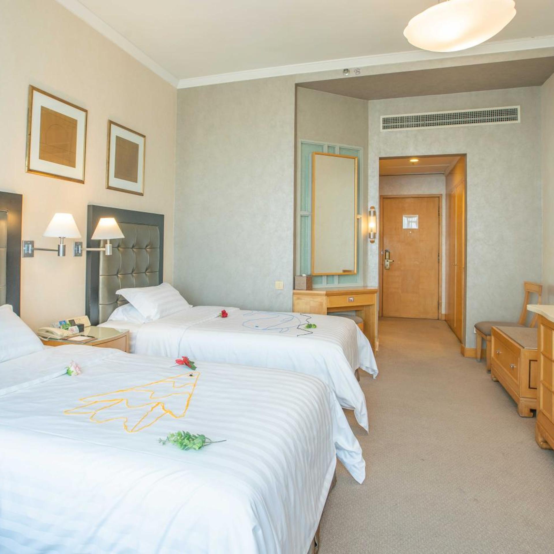 غرفة بريميير بسريرين منفصلين، Shantou Junhua Haiyi Hotel 8/9