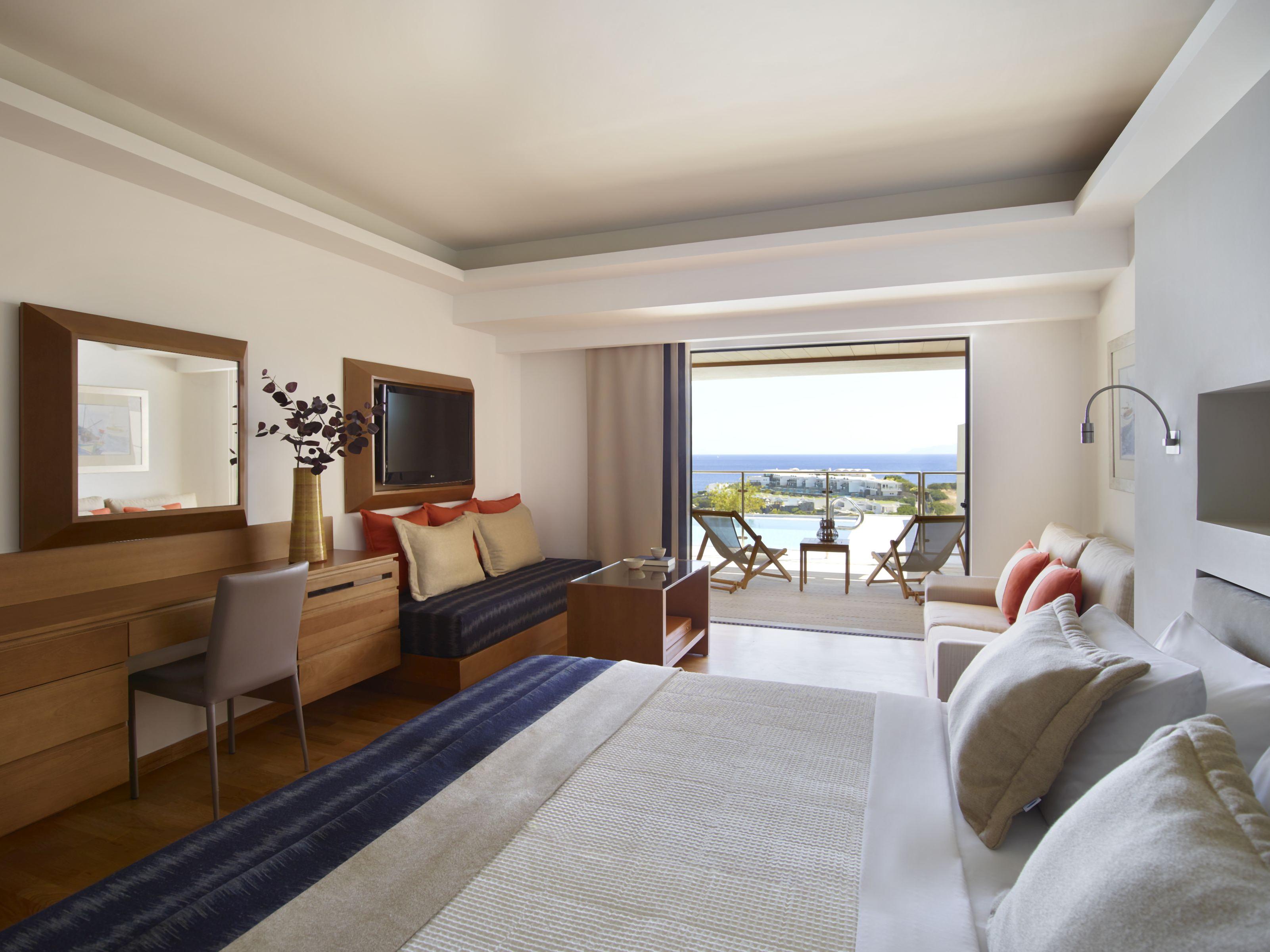 1 Bedroom, Superior, Suite, Sea View, Shared Poolterrace