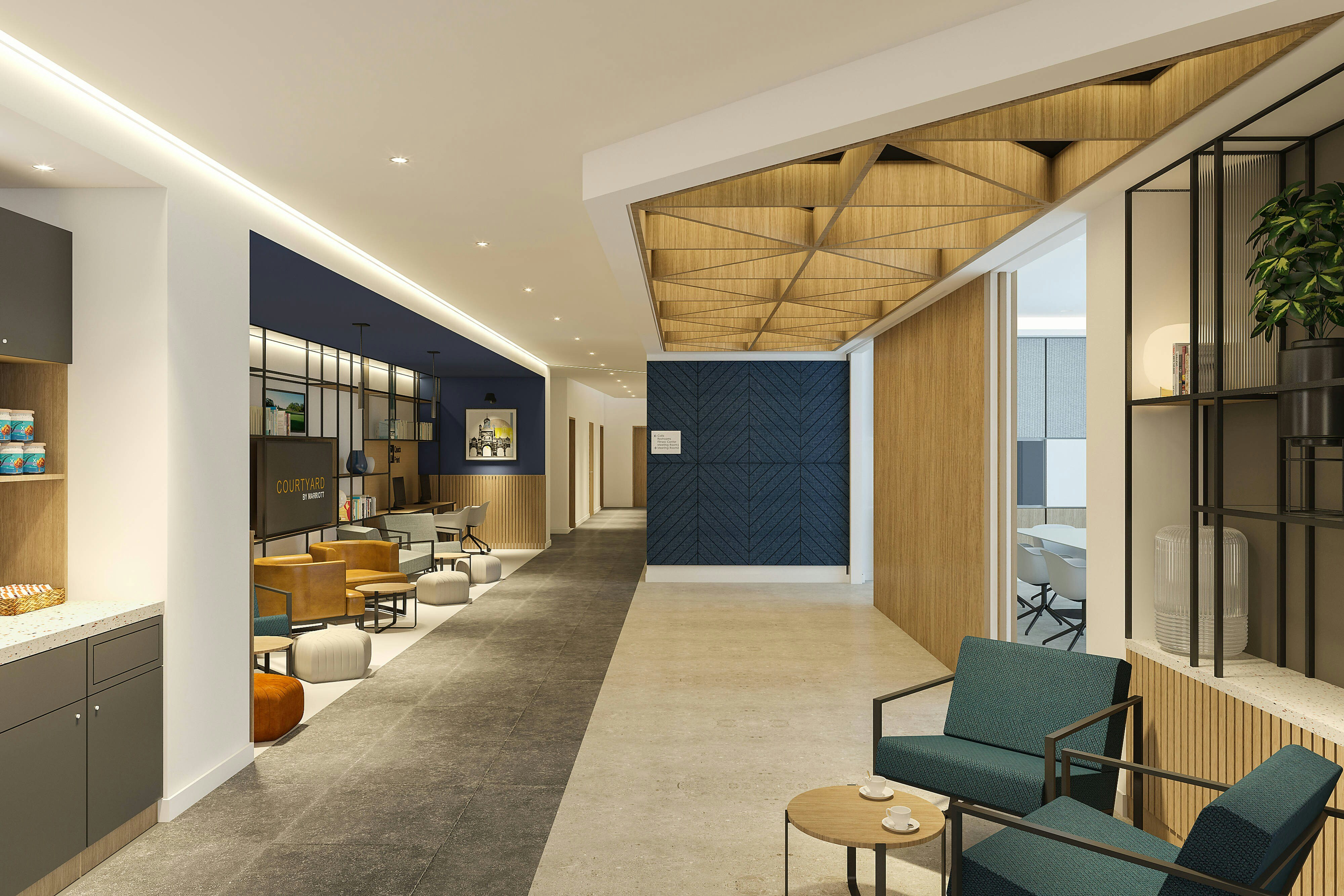 Courtyard by Marriott Keele Staffordshire 9/17