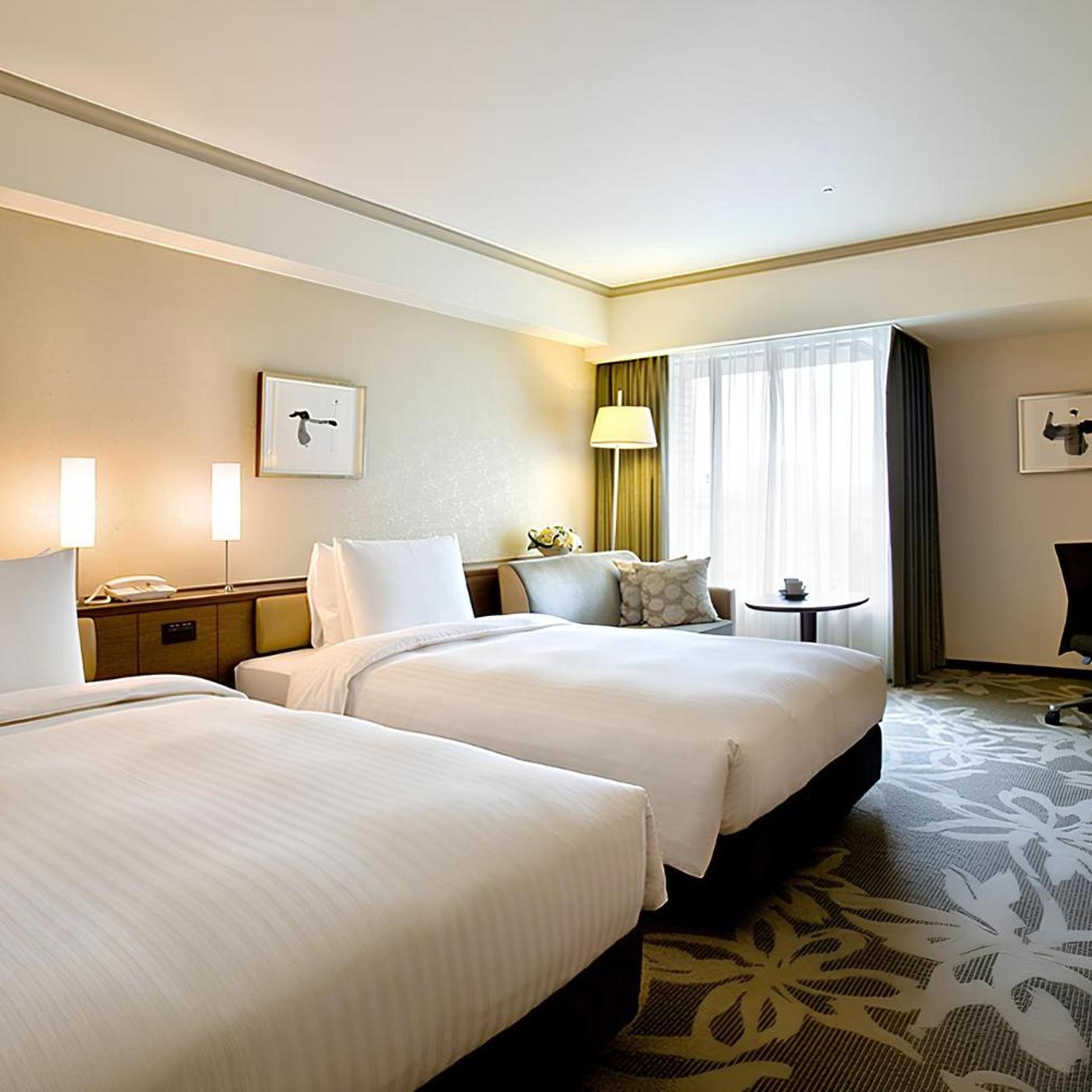 غرفة فاخرة مفردة، Hotel Nikko Fukuoka 2/3