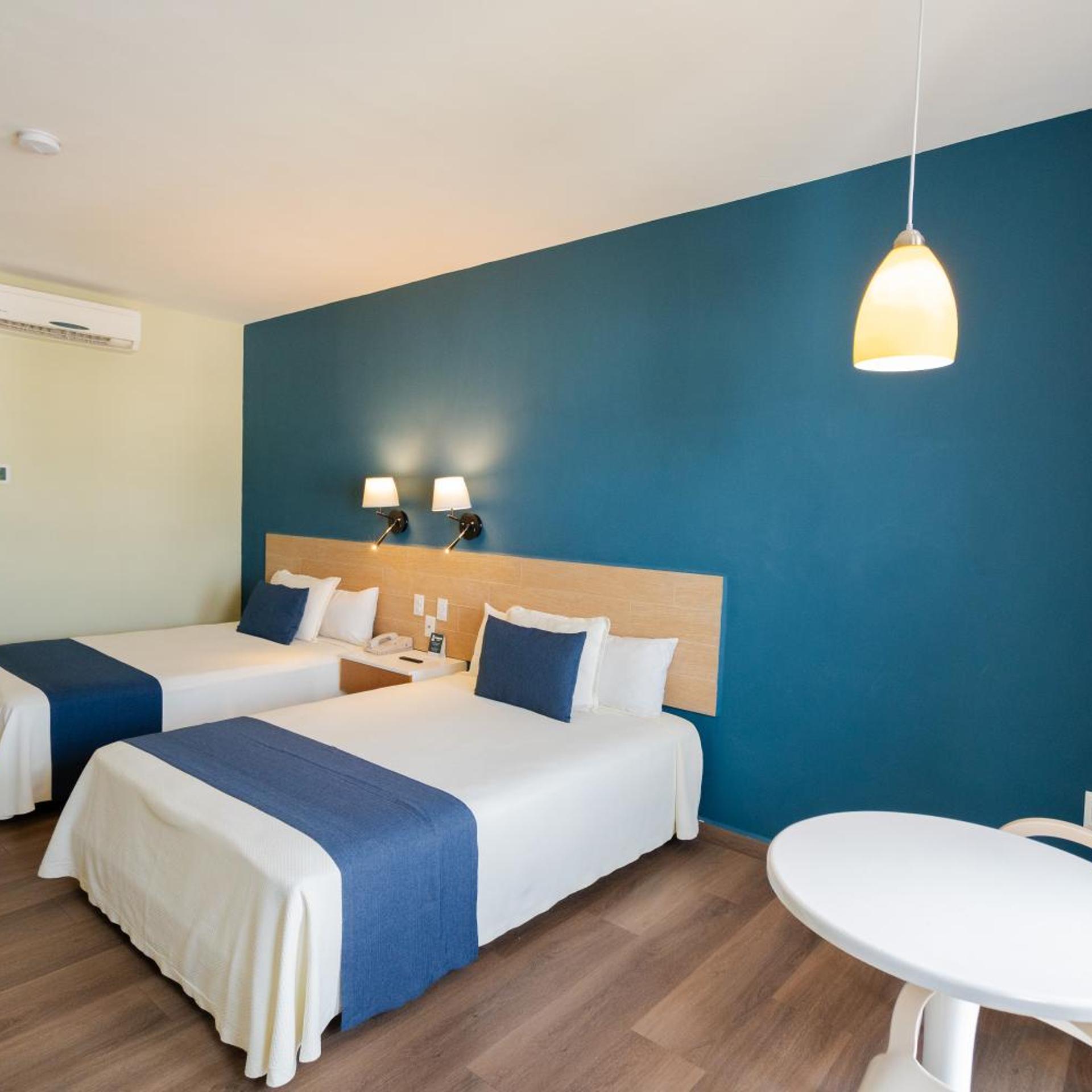 غرفة بسريرين مزدوجين بإطلالة على المدينة، Oceano Palace Beach Hotel 6/10