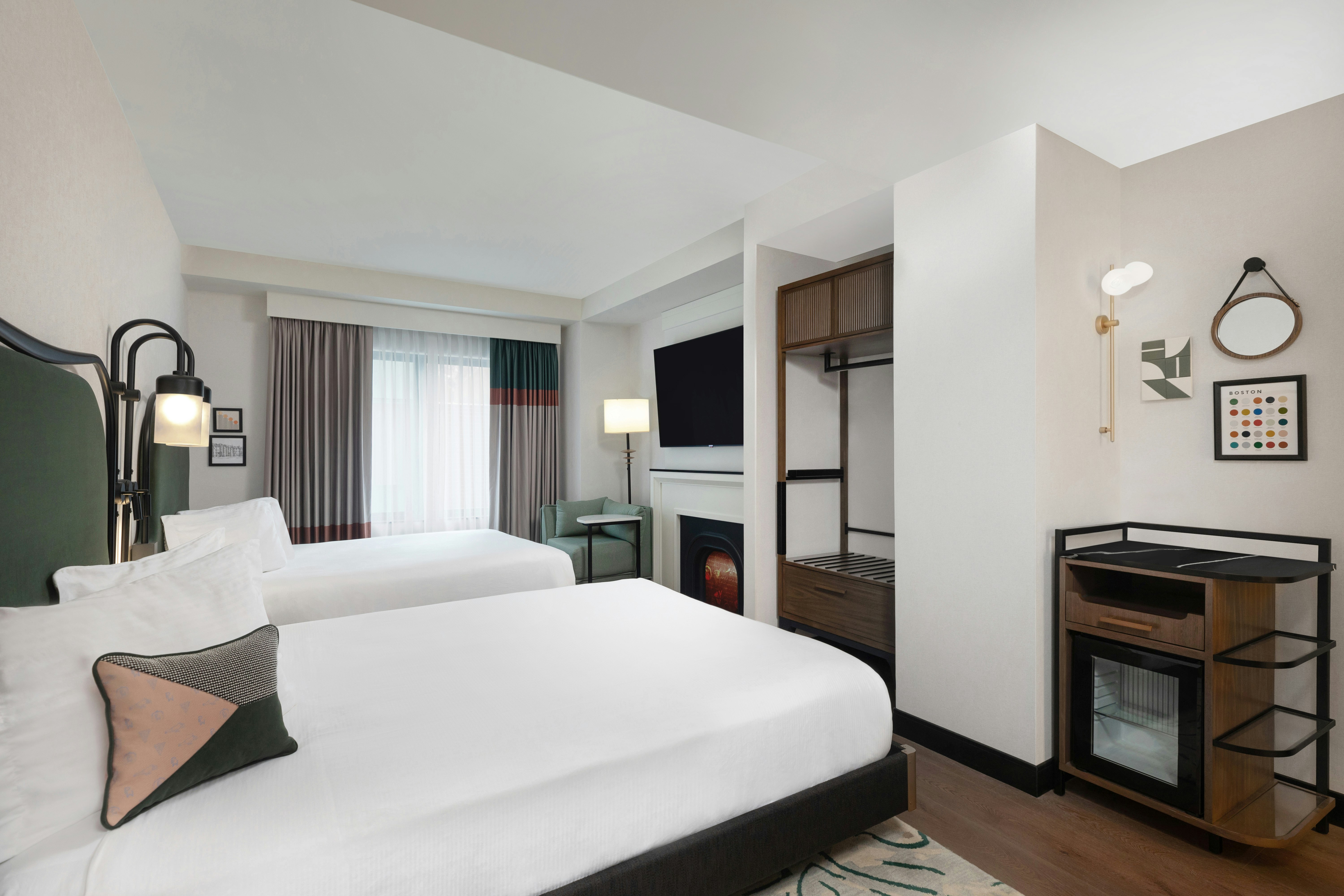 room, 2 double beds